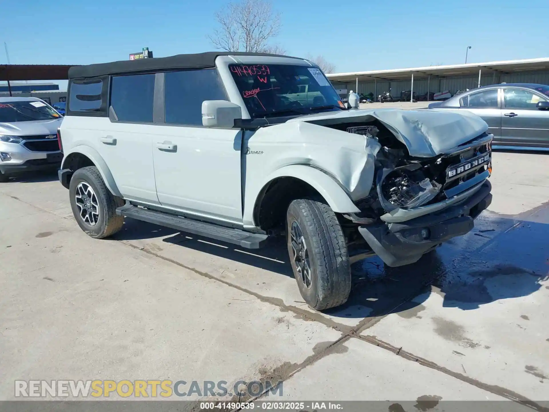 1 fotografías del automóvil dañado 1FMDE5BHXMLB06040 FORD BRONCO 2021