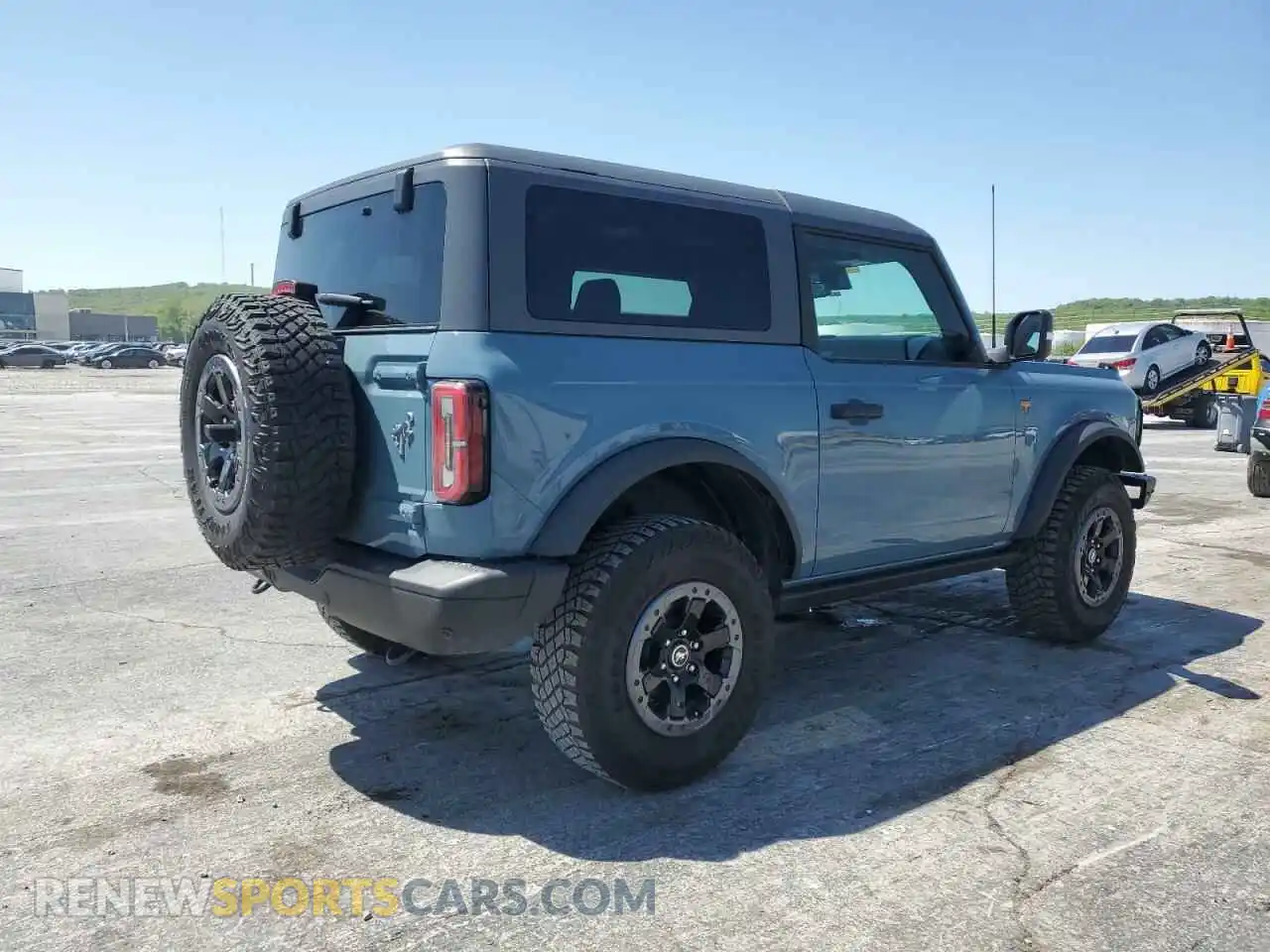 3 Photograph of a damaged car 1FMDE5CH1MLA60600 FORD BRONCO 2021