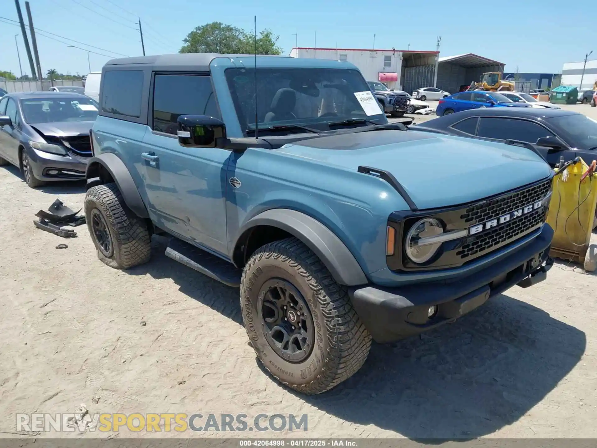 1 Photograph of a damaged car 1FMDE5CP5MLA98340 FORD BRONCO 2021