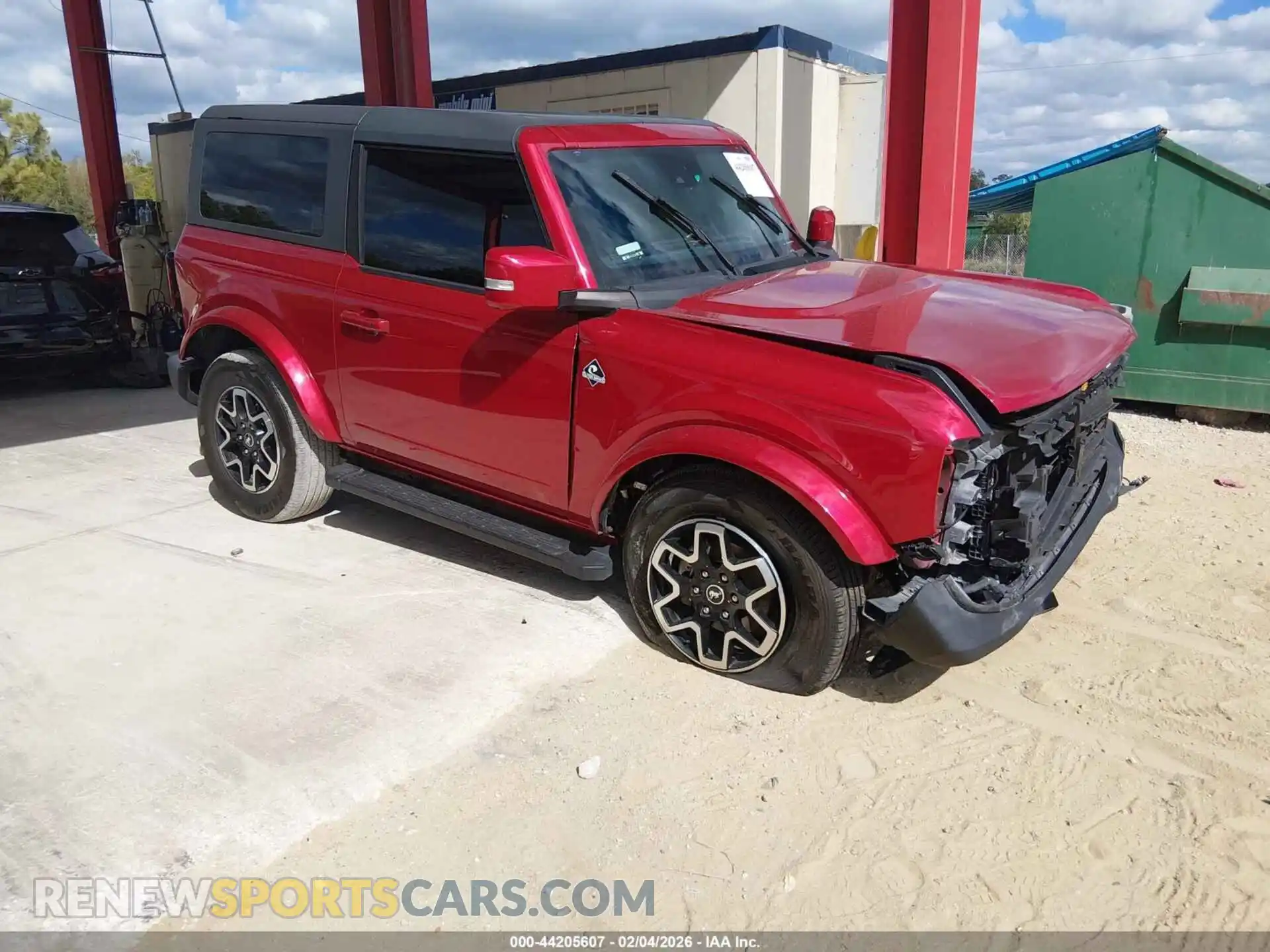 1 Photograph of a damaged car 1FMDE5CP6MLA79974 FORD BRONCO 2021
