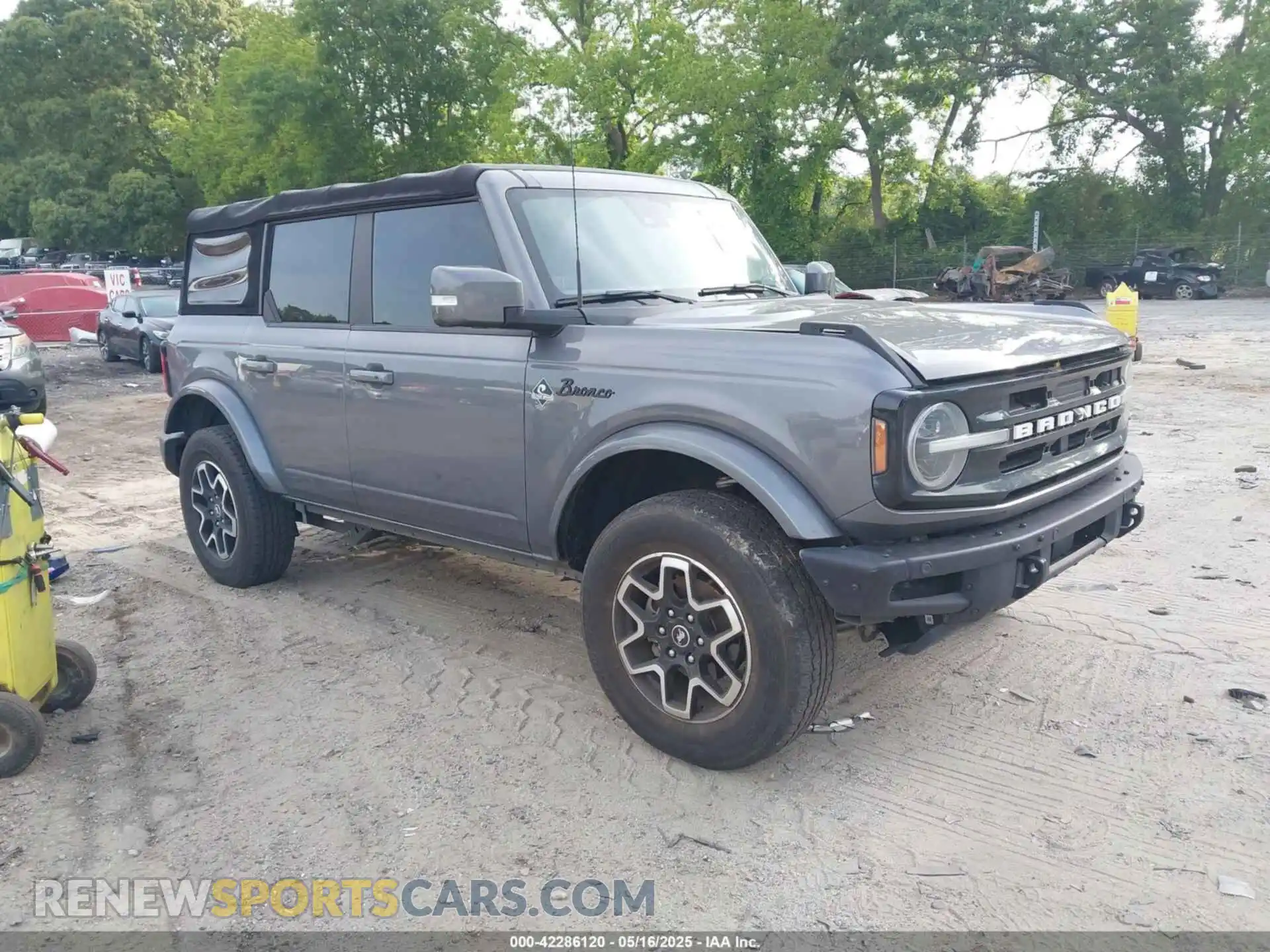 1 Photograph of a damaged car 1FMDE5DH9MLA62853 FORD BRONCO 2021