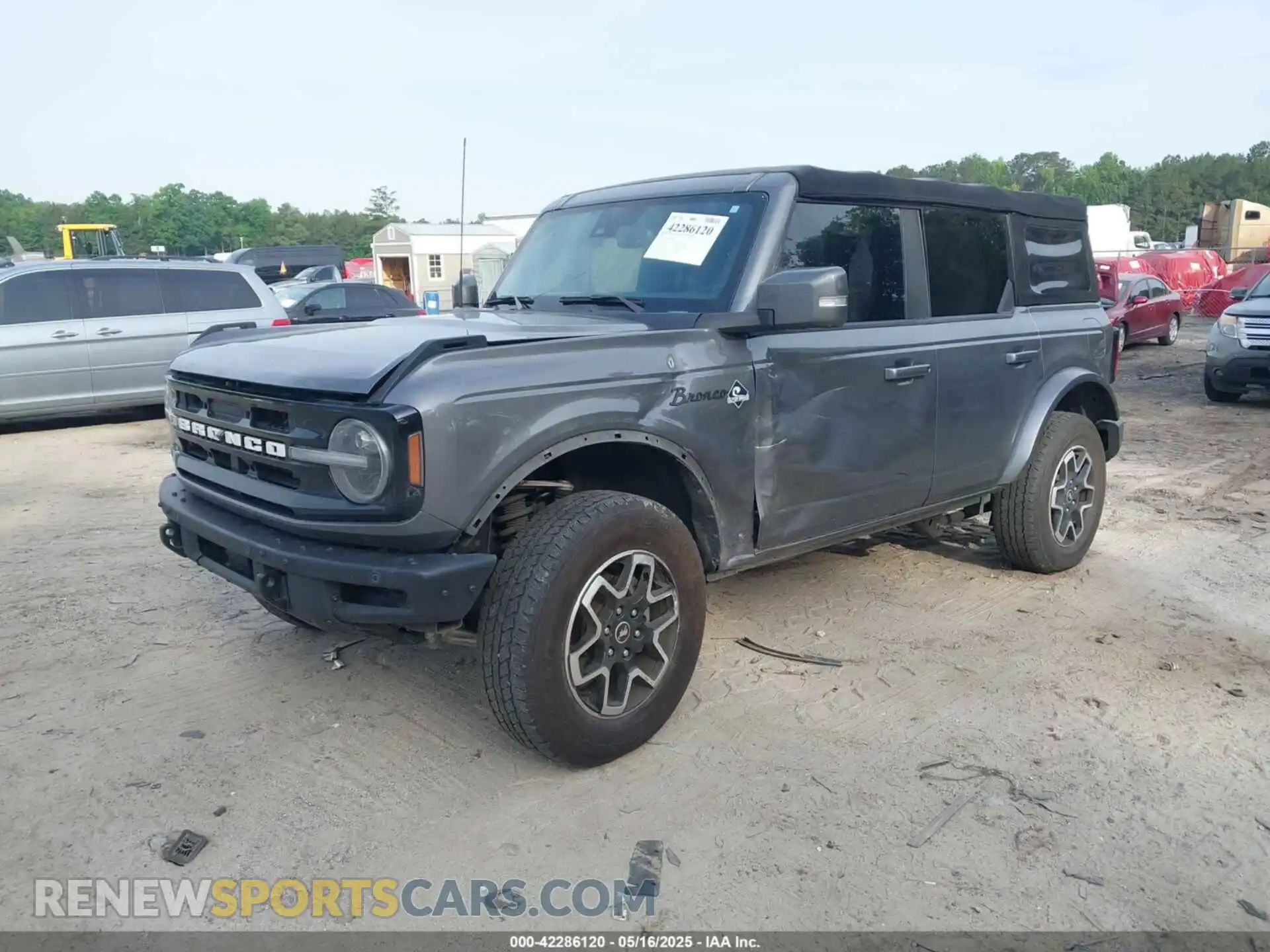 2 Photograph of a damaged car 1FMDE5DH9MLA62853 FORD BRONCO 2021