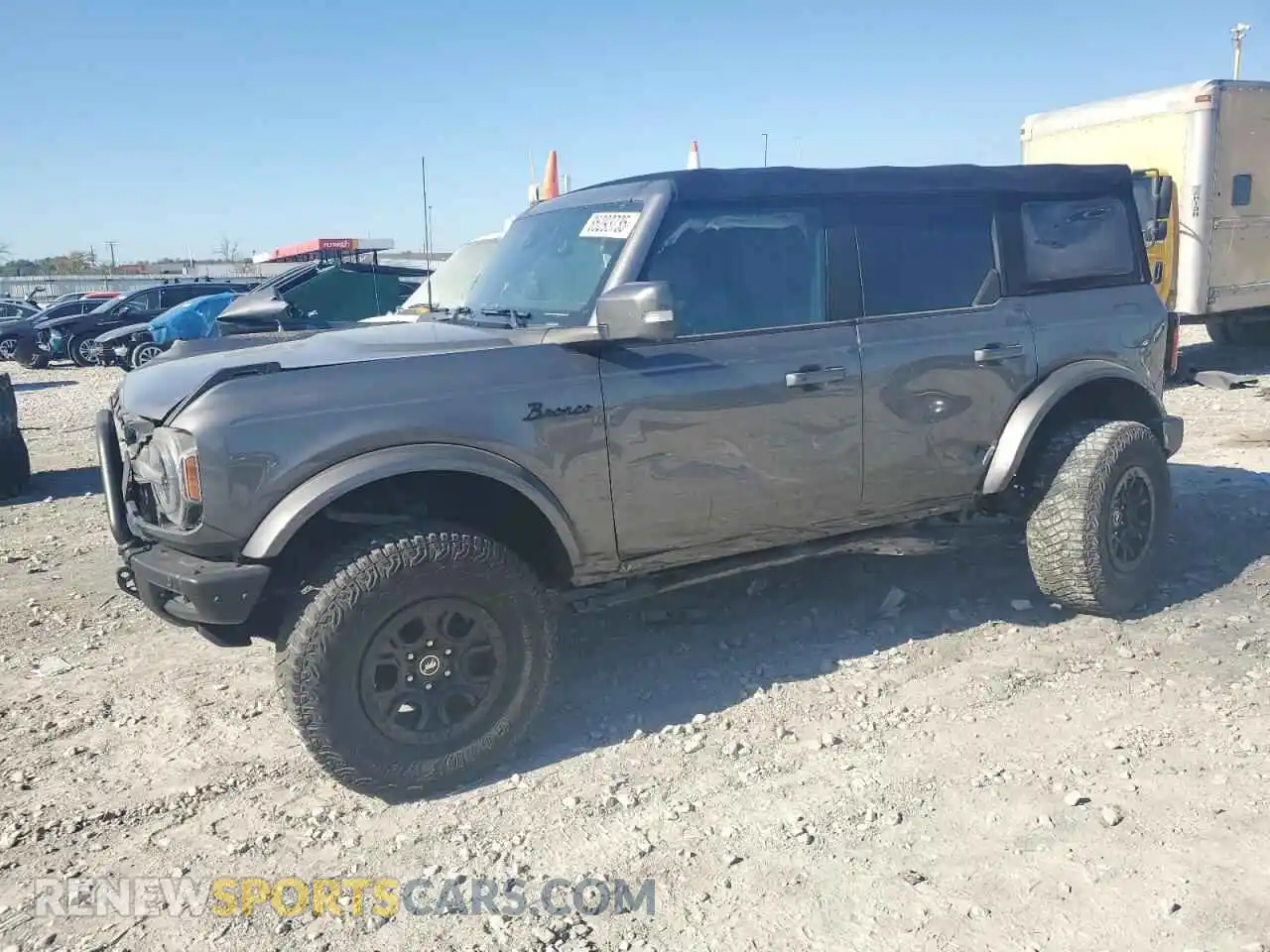 1 Photograph of a damaged car 1FMDE5DHXMLA63588 FORD BRONCO 2021
