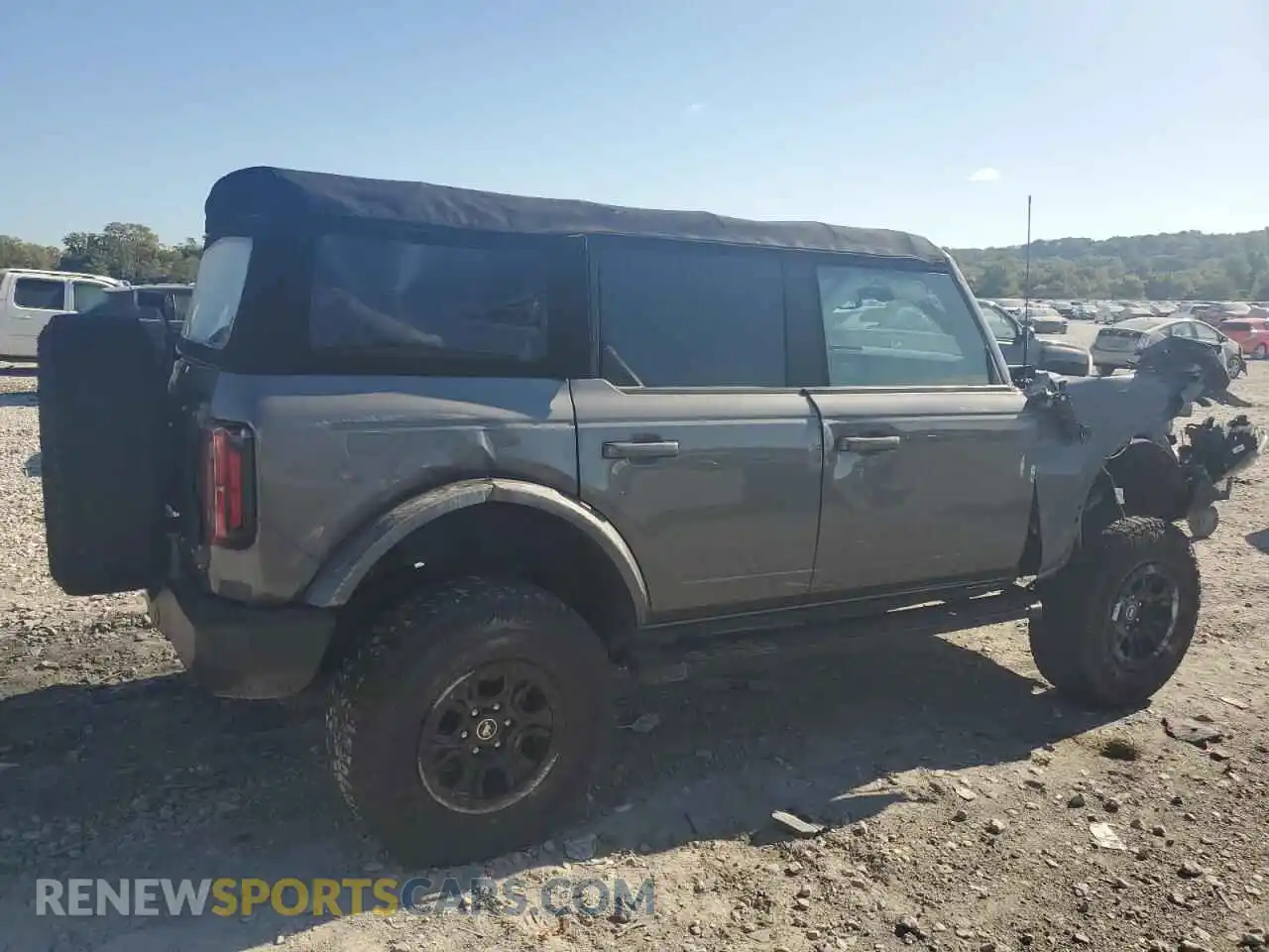 3 Photograph of a damaged car 1FMDE5DHXMLA63588 FORD BRONCO 2021