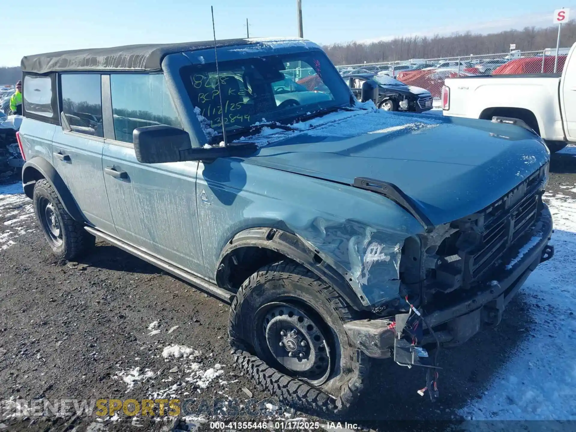1 Photograph of a damaged car 1FMEE5BH2MLB08238 FORD BRONCO 2021