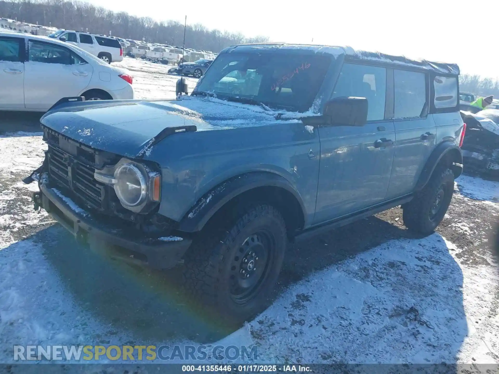 2 Photograph of a damaged car 1FMEE5BH2MLB08238 FORD BRONCO 2021