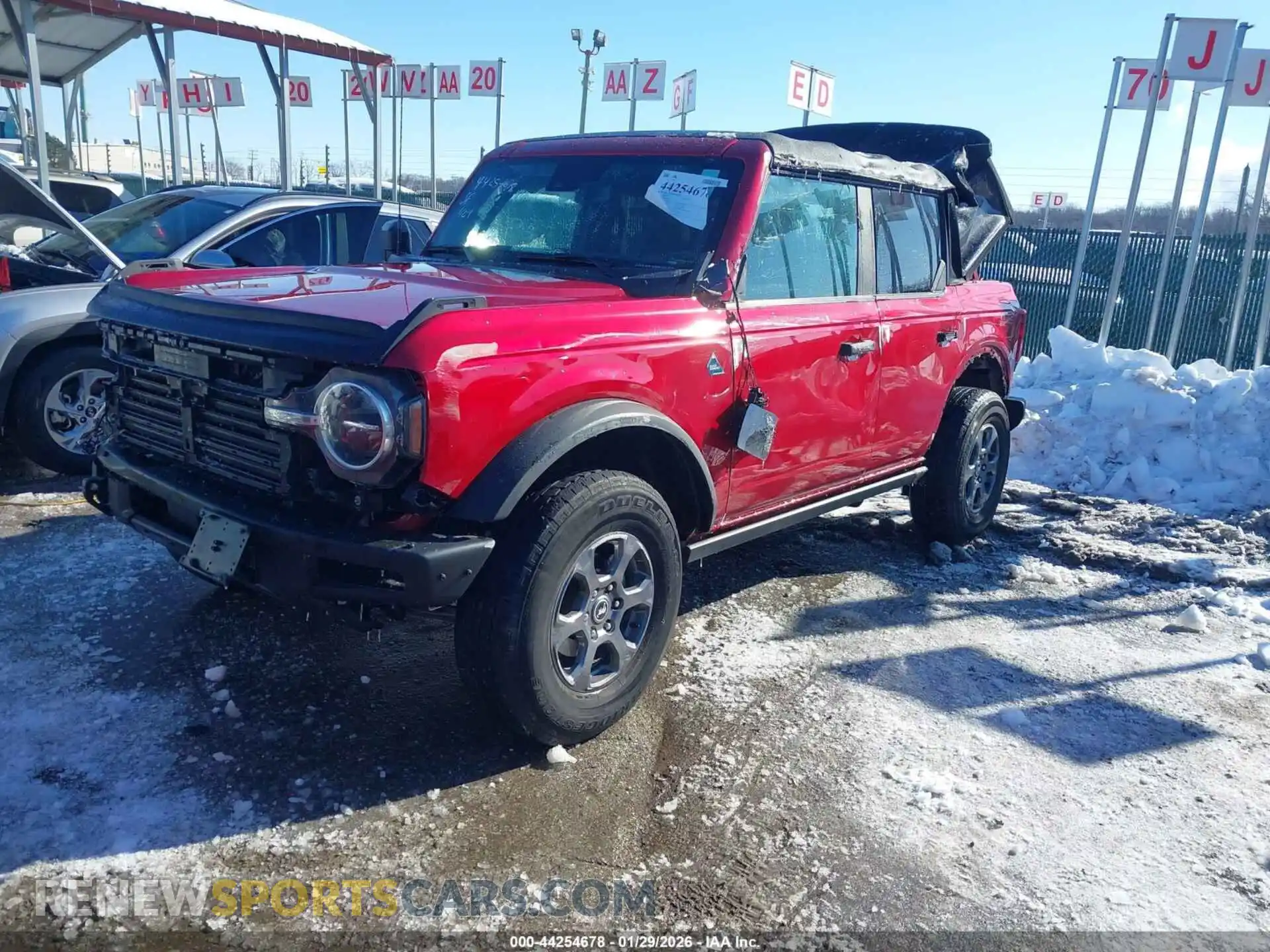 2 Photograph of a damaged car 1FMEE5BP1MLB00283 FORD BRONCO 2021