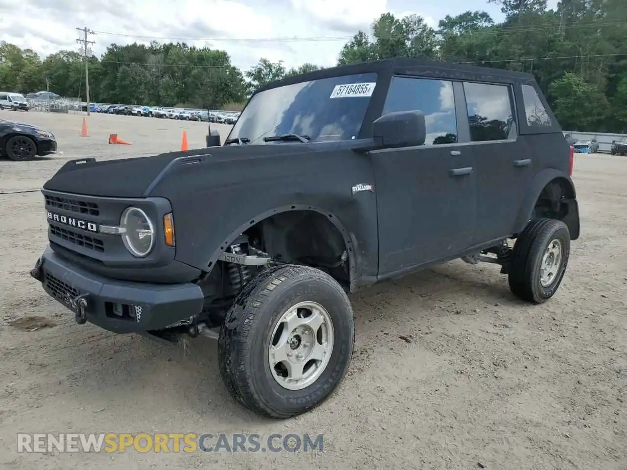 1 Photograph of a damaged car 1FMEE5BP4MLA90588 FORD BRONCO 2021