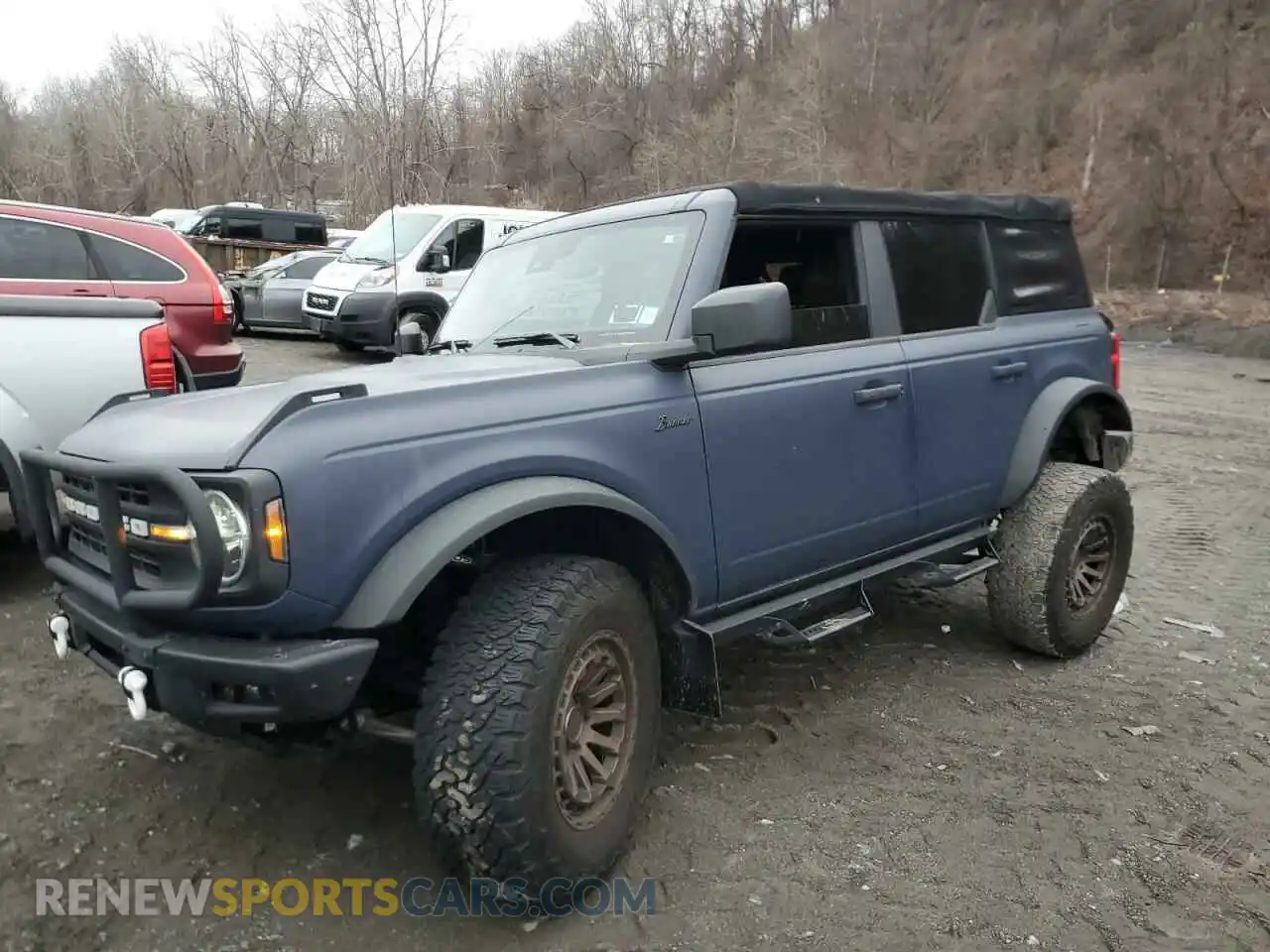 1 Photograph of a damaged car 1FMEE5BP4MLB08748 FORD BRONCO 2021