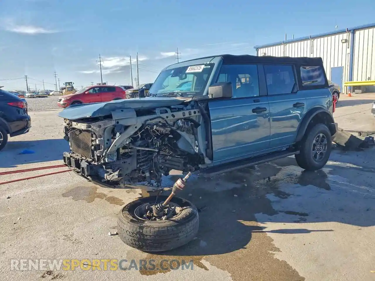 1 Photograph of a damaged car 1FMEE5BPXMLA96864 FORD BRONCO 2021