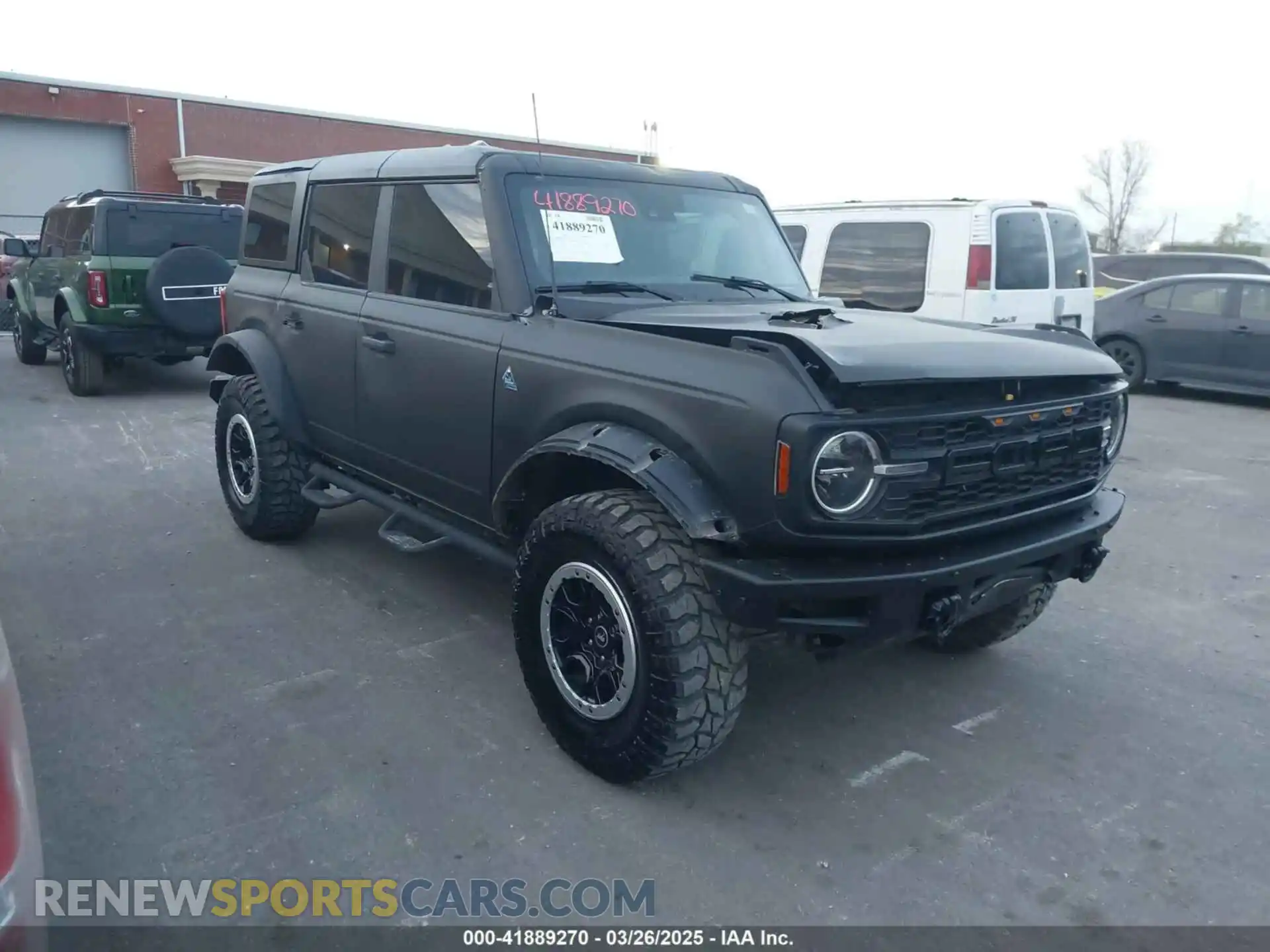 1 Photograph of a damaged car 1FMEE5DH0MLA77066 FORD BRONCO 2021