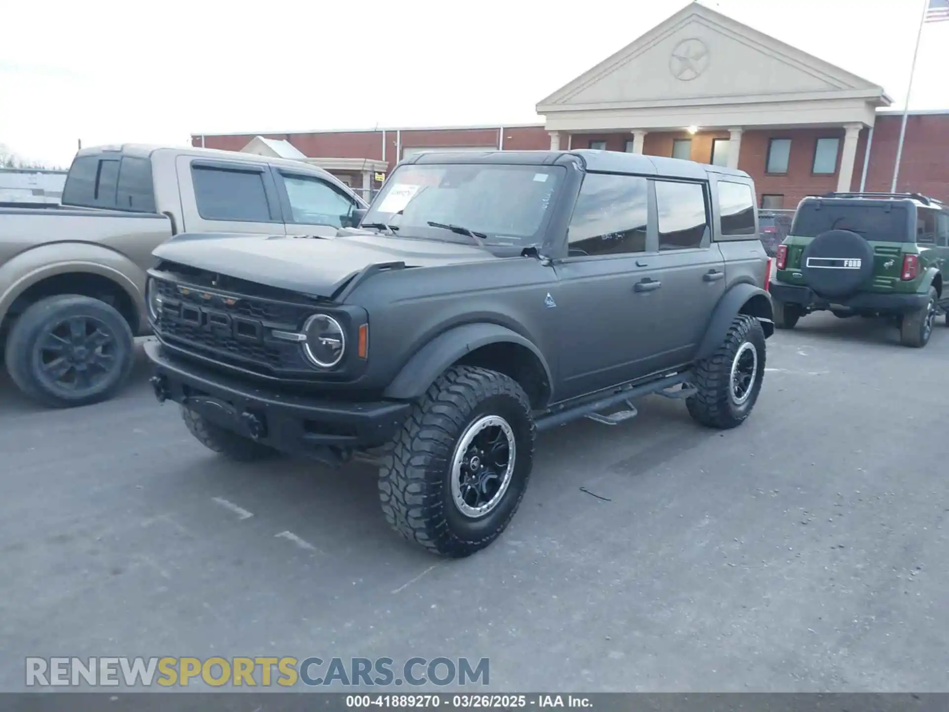 2 Photograph of a damaged car 1FMEE5DH0MLA77066 FORD BRONCO 2021