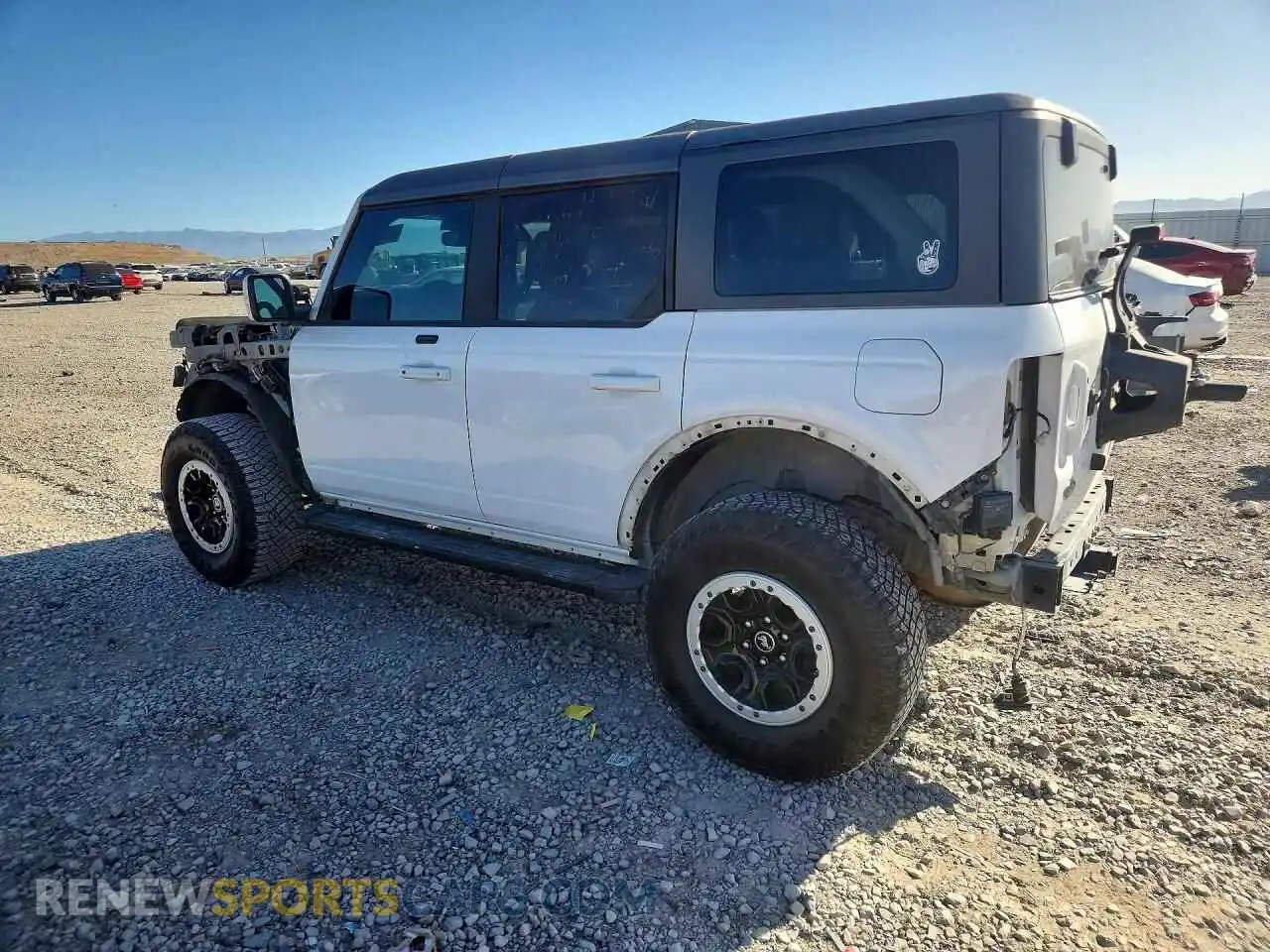 2 Photograph of a damaged car 1FMEE5DP0MLA67709 FORD BRONCO 2021