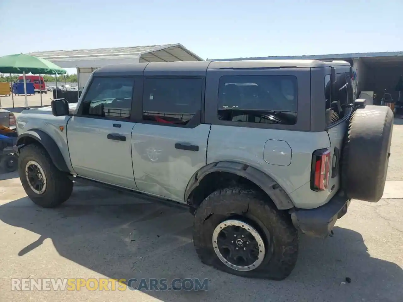 2 Фотография поврежденного автомобиля 1FMEE5DP1MLB07165 FORD BRONCO 2021