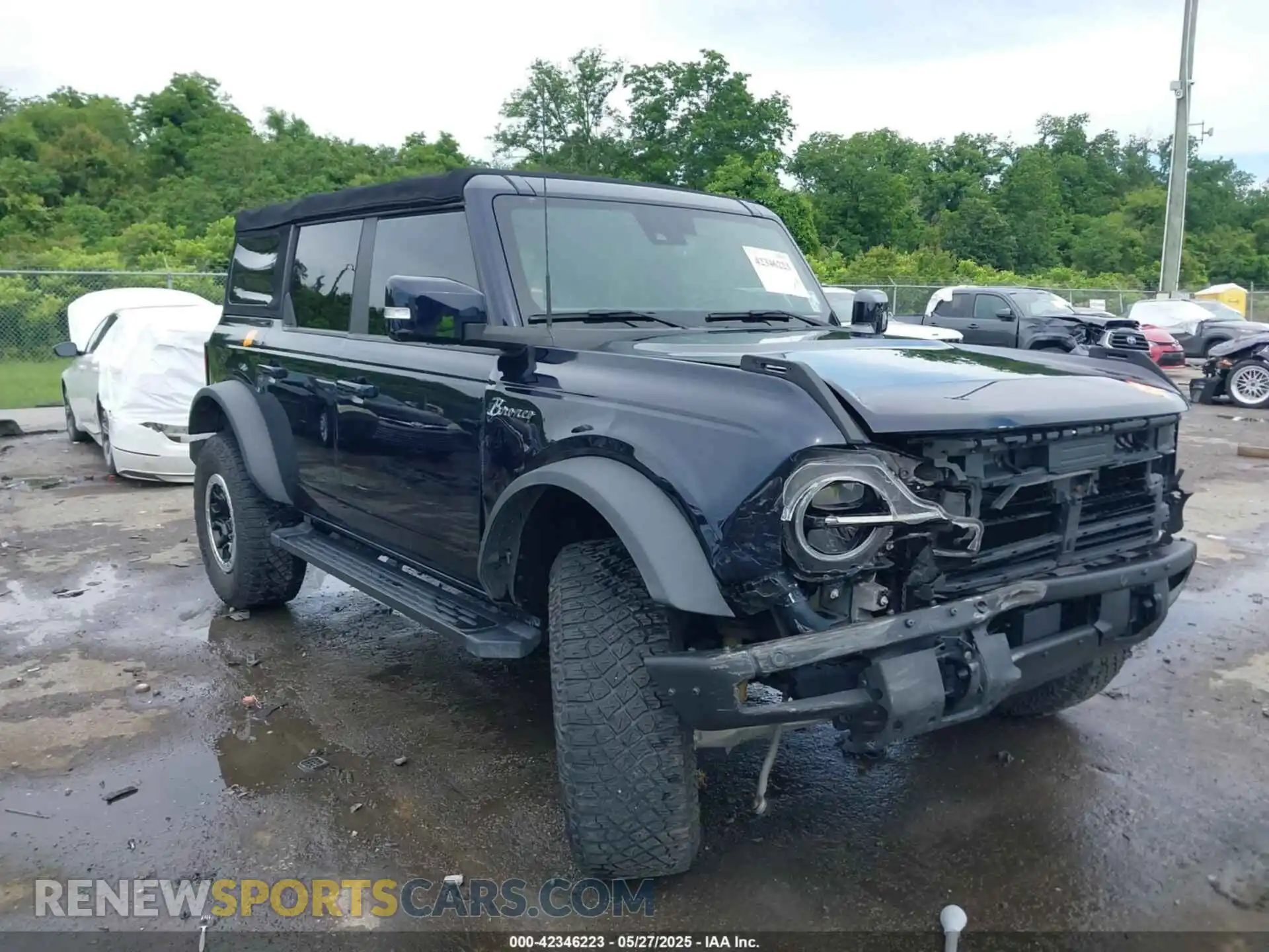 1 Photograph of a damaged car 1FMEE5DP2MLA89419 FORD BRONCO 2021