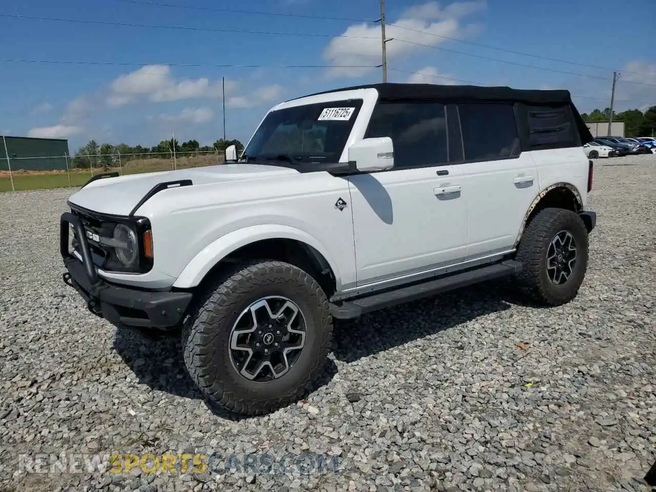 1 Photograph of a damaged car 1FMEE5DP5MLA86594 FORD BRONCO 2021