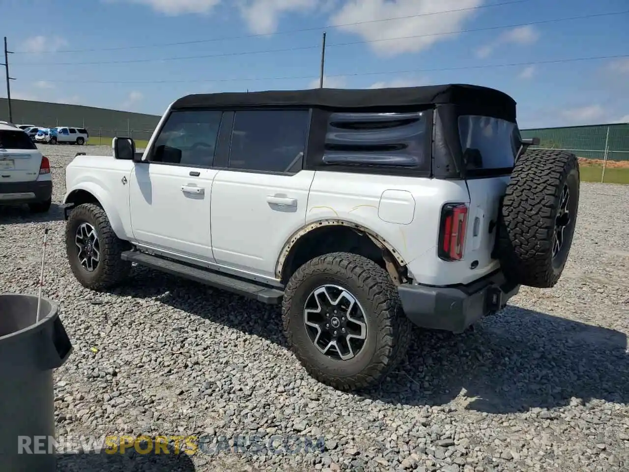 2 Photograph of a damaged car 1FMEE5DP5MLA86594 FORD BRONCO 2021