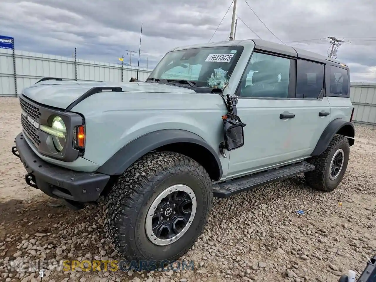 1 Photograph of a damaged car 1FMEE5DP5MLB00493 FORD BRONCO 2021