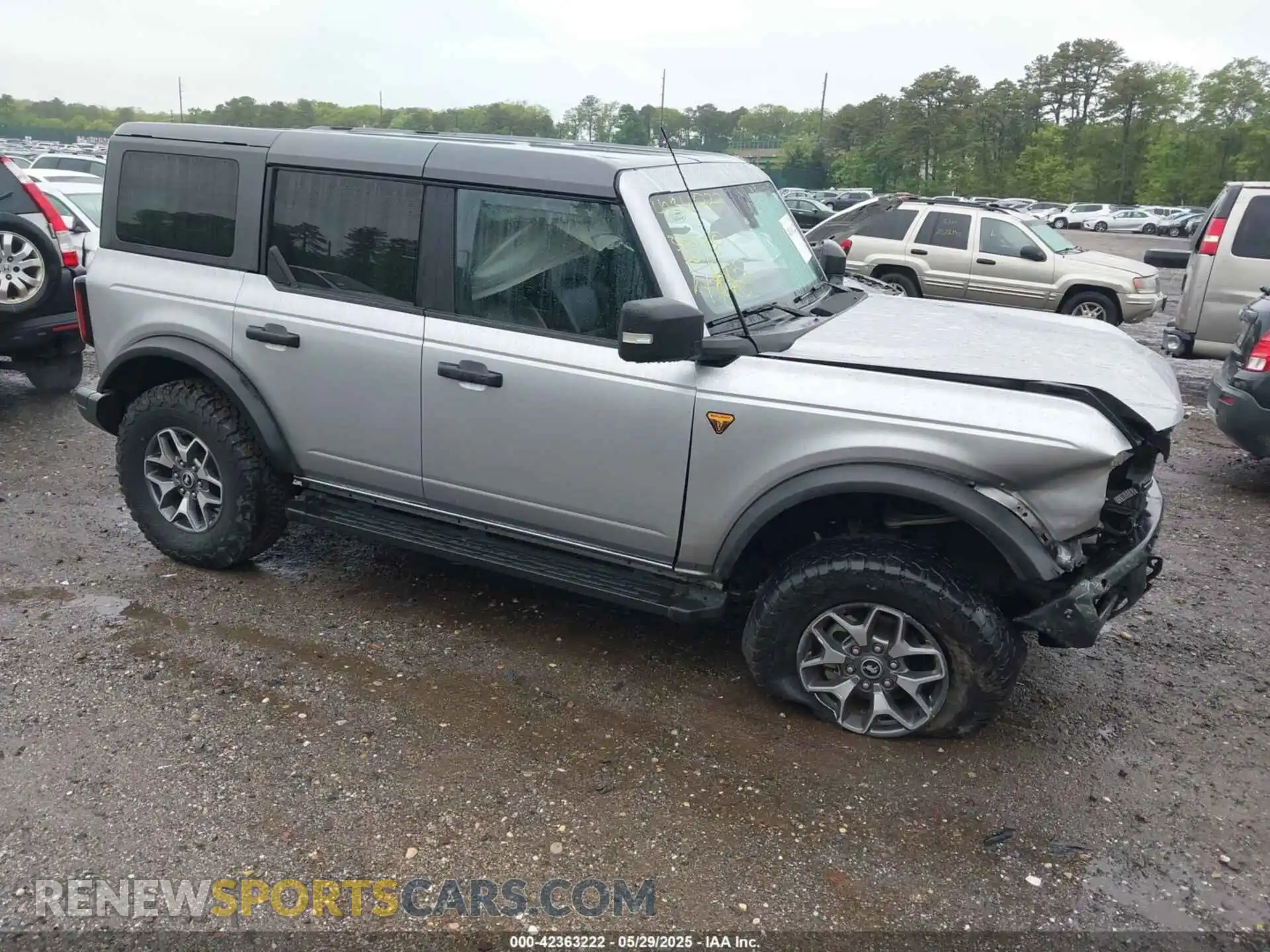 1 Photograph of a damaged car 1FMEE5DP7MLA78805 FORD BRONCO 2021