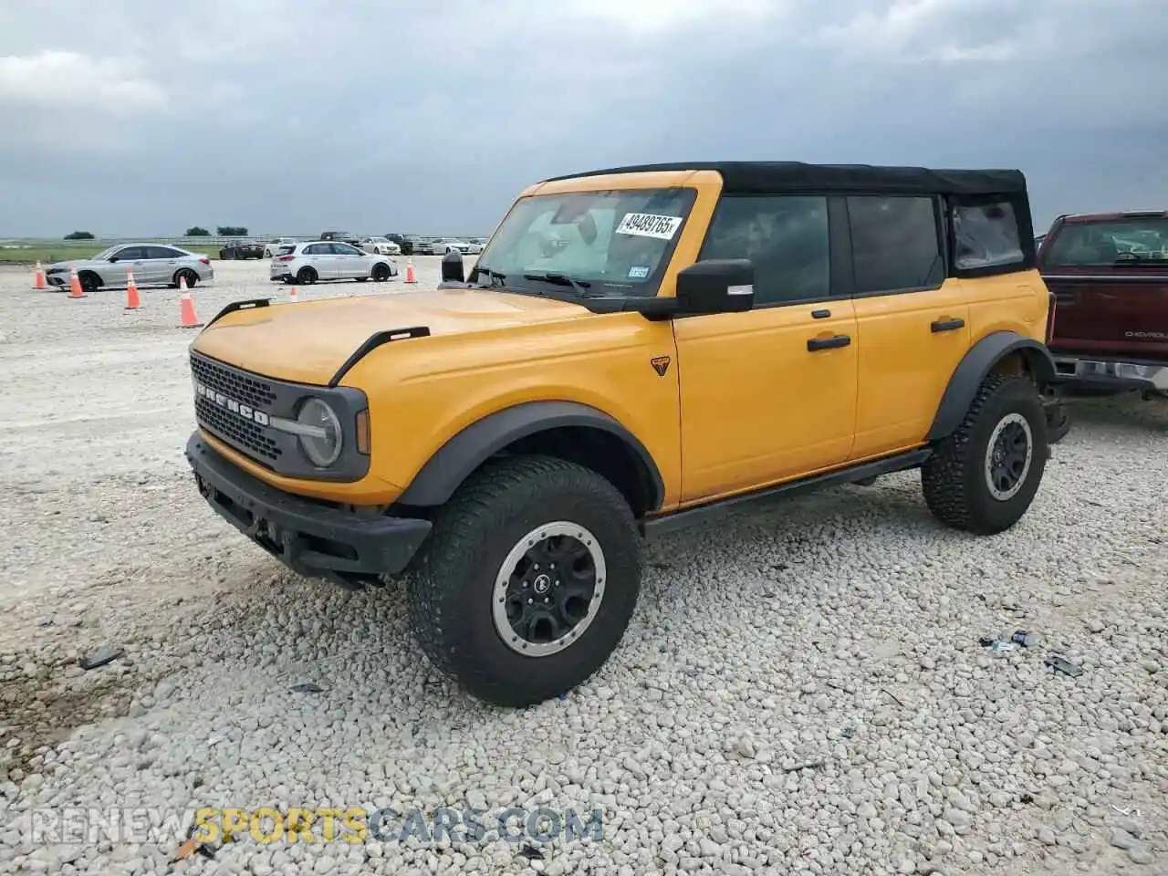1 Photograph of a damaged car 1FMEE5DP9MLA93791 FORD BRONCO 2021