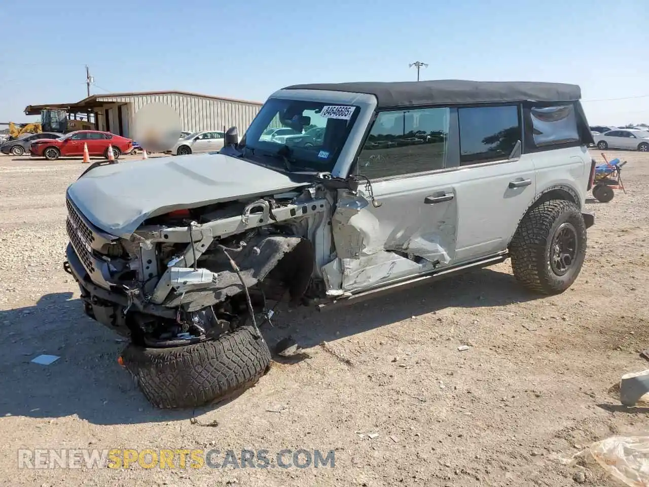 1 Photograph of a damaged car 1FMEE5DPXMLA91256 FORD BRONCO 2021