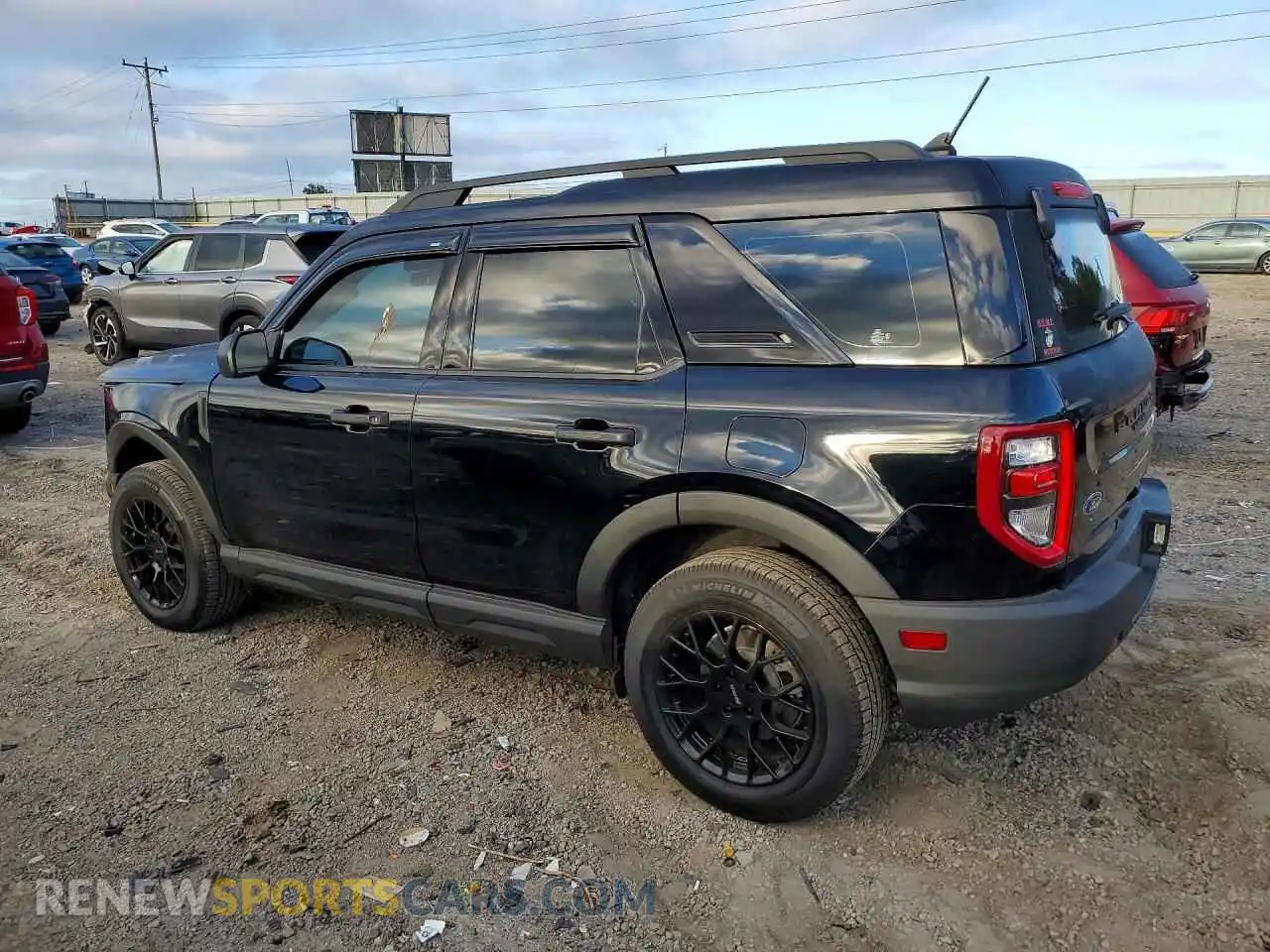 2 Photograph of a damaged car 3FMCR9A60MRA82372 FORD BRONCO 2021