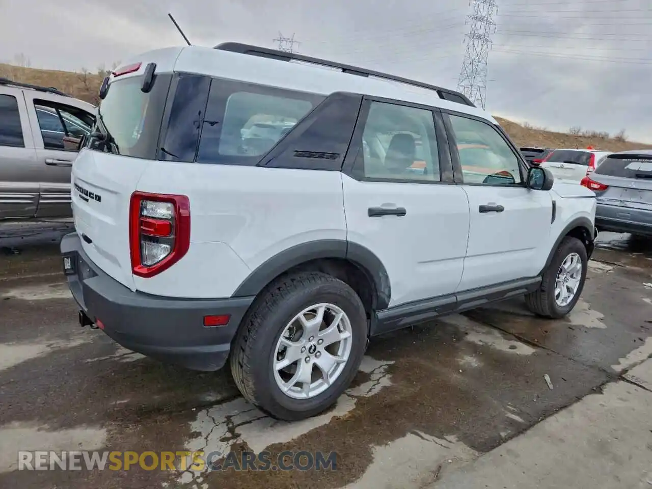 3 Фотография поврежденного автомобиля 3FMCR9A61MRA54323 FORD BRONCO 2021