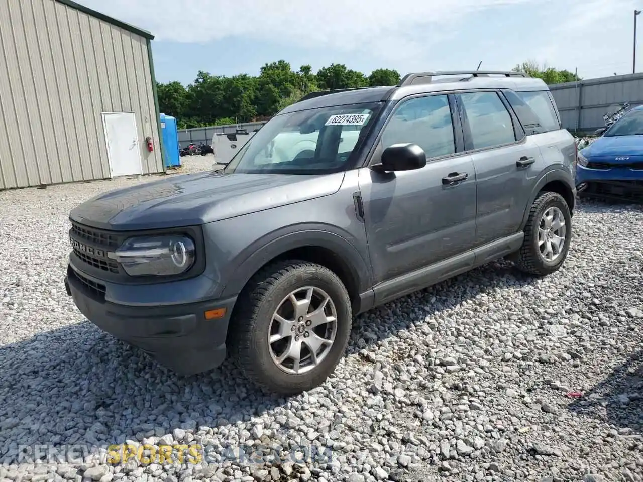 1 Photograph of a damaged car 3FMCR9A61MRA69050 FORD BRONCO 2021
