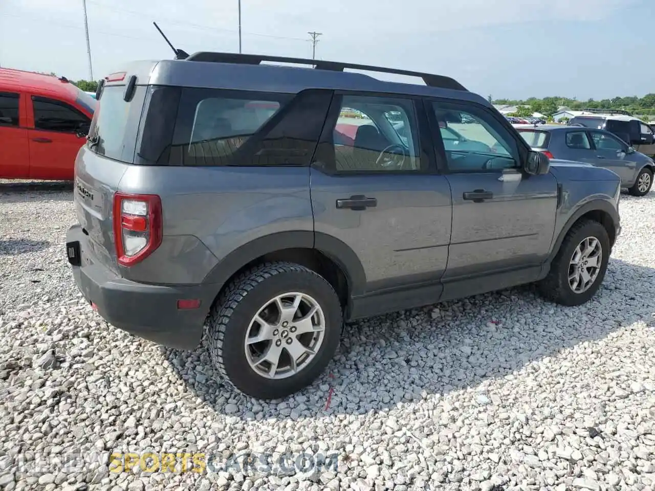 3 Photograph of a damaged car 3FMCR9A61MRA69050 FORD BRONCO 2021