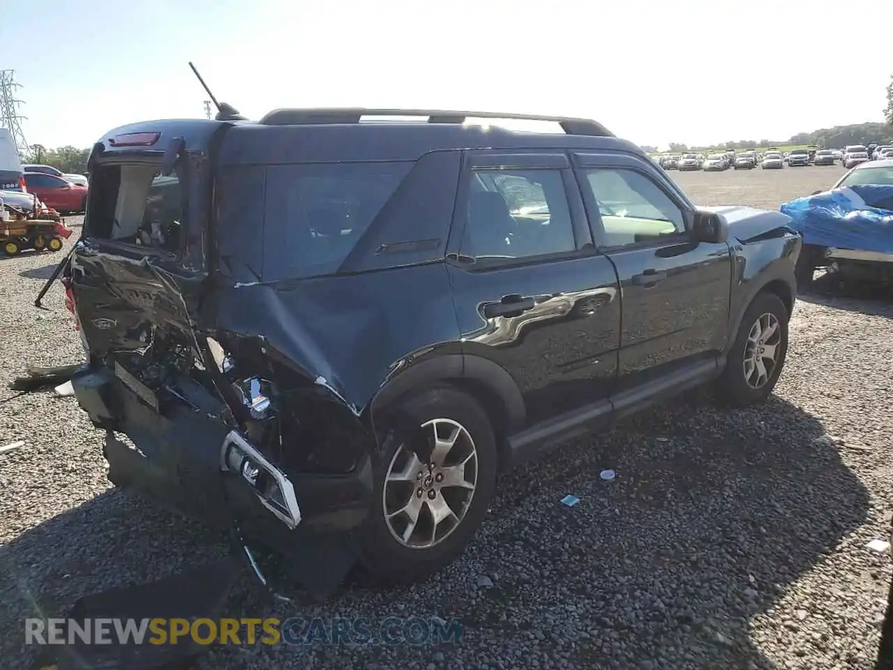 3 Photograph of a damaged car 3FMCR9A62MRA20634 FORD BRONCO 2021