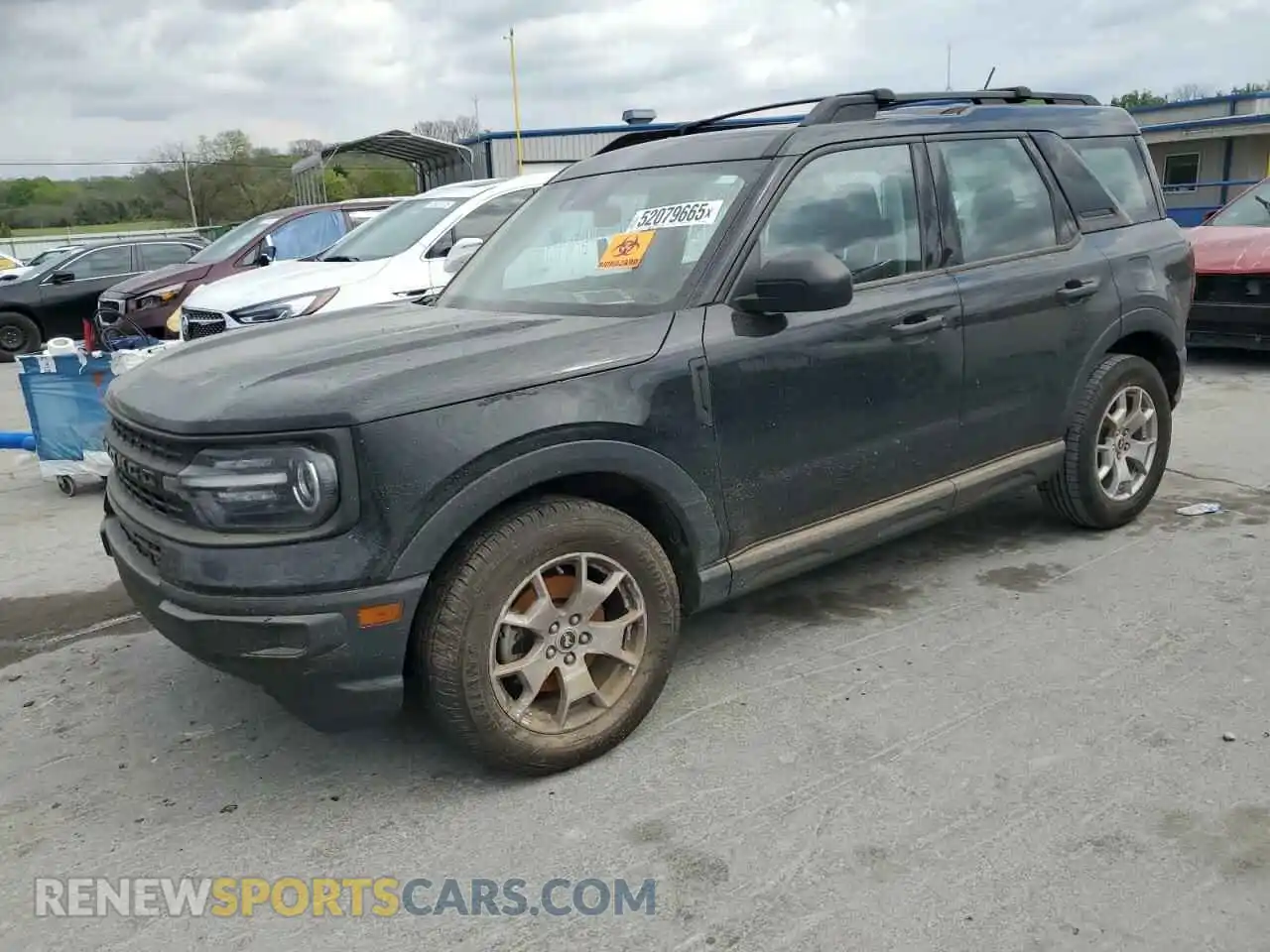 1 Photograph of a damaged car 3FMCR9A63MRA28323 FORD BRONCO 2021