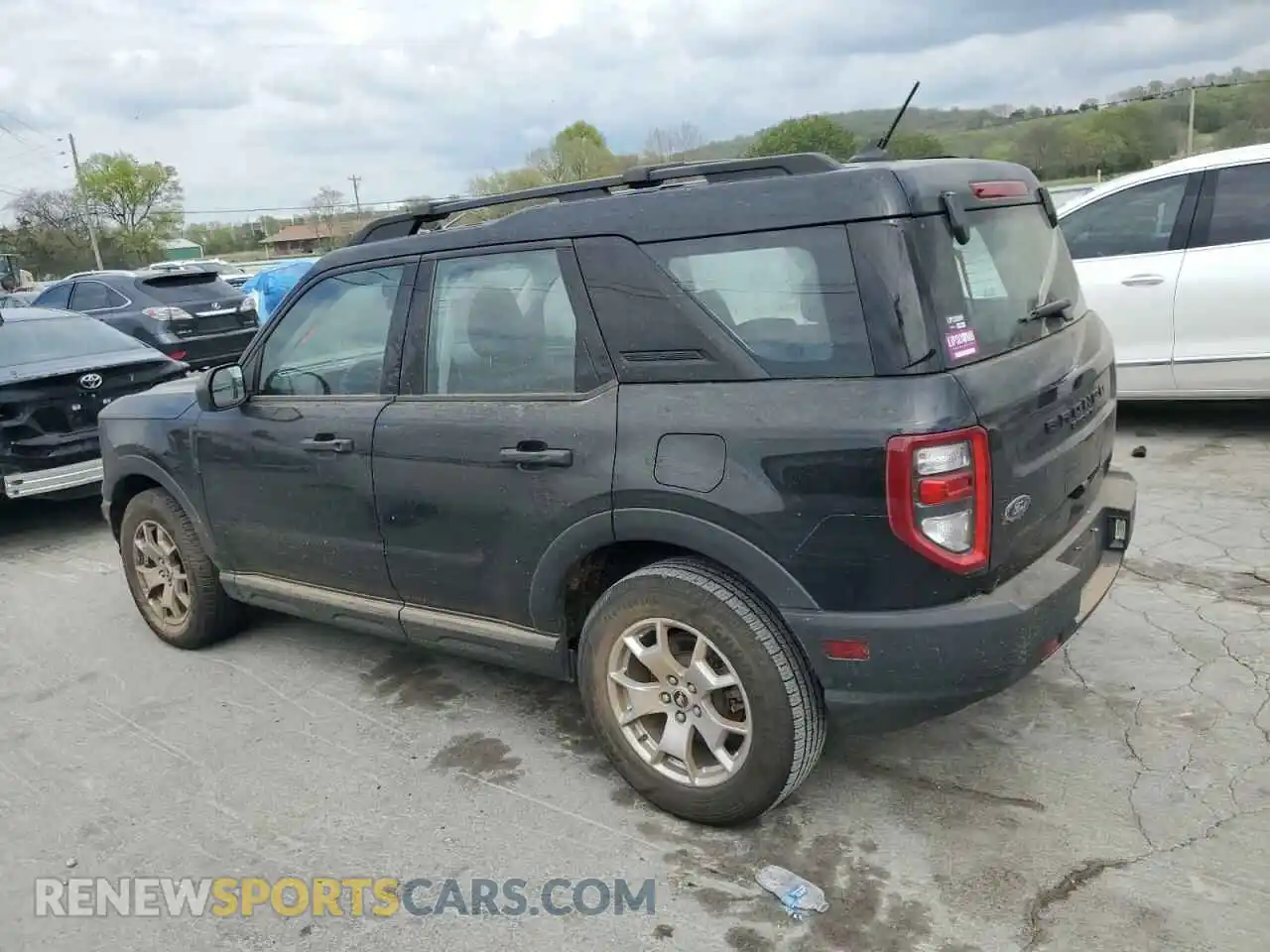 2 Photograph of a damaged car 3FMCR9A63MRA28323 FORD BRONCO 2021