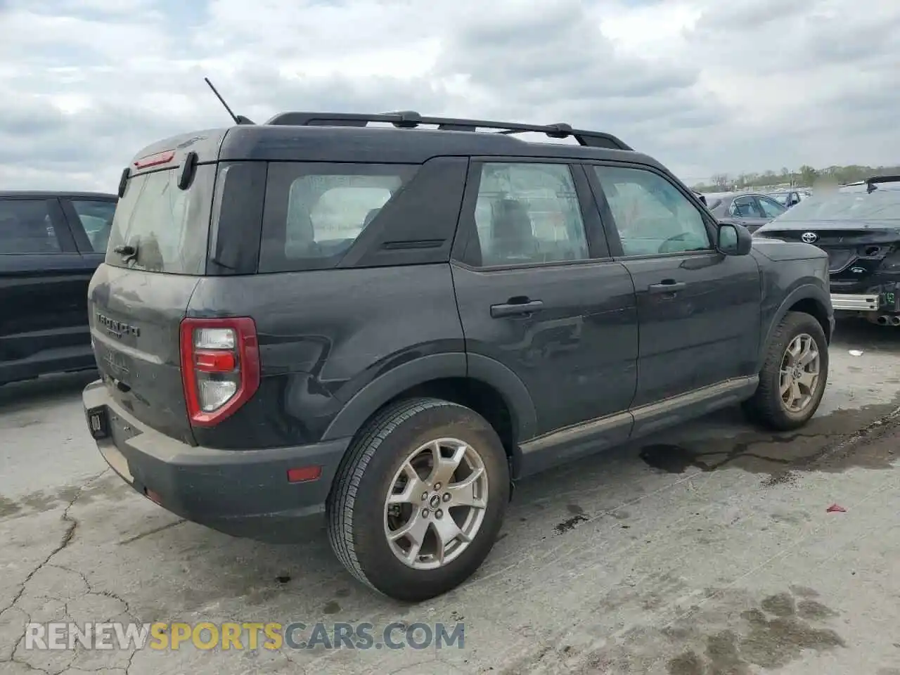 3 Photograph of a damaged car 3FMCR9A63MRA28323 FORD BRONCO 2021