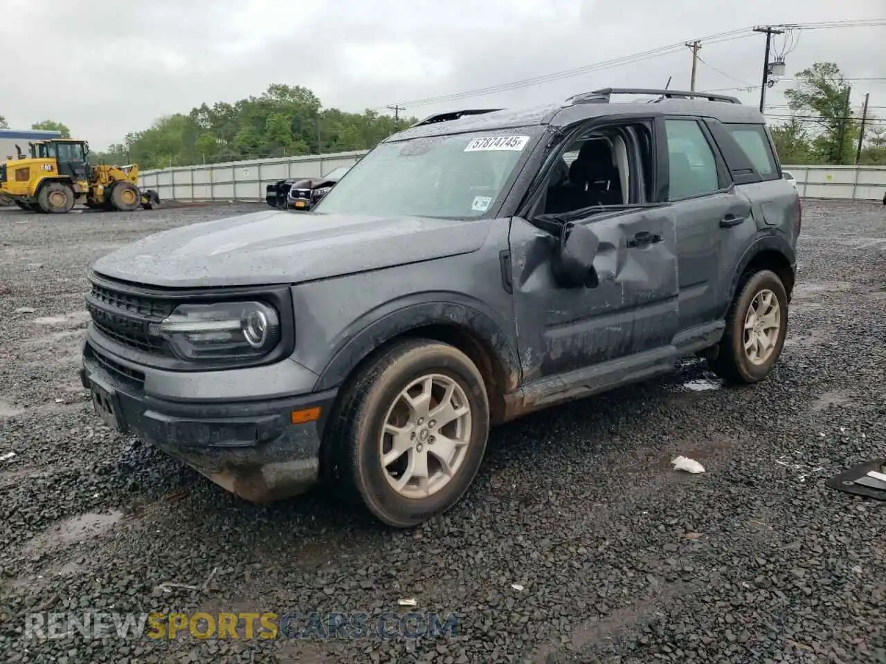 1 Photograph of a damaged car 3FMCR9A63MRA47146 FORD BRONCO 2021