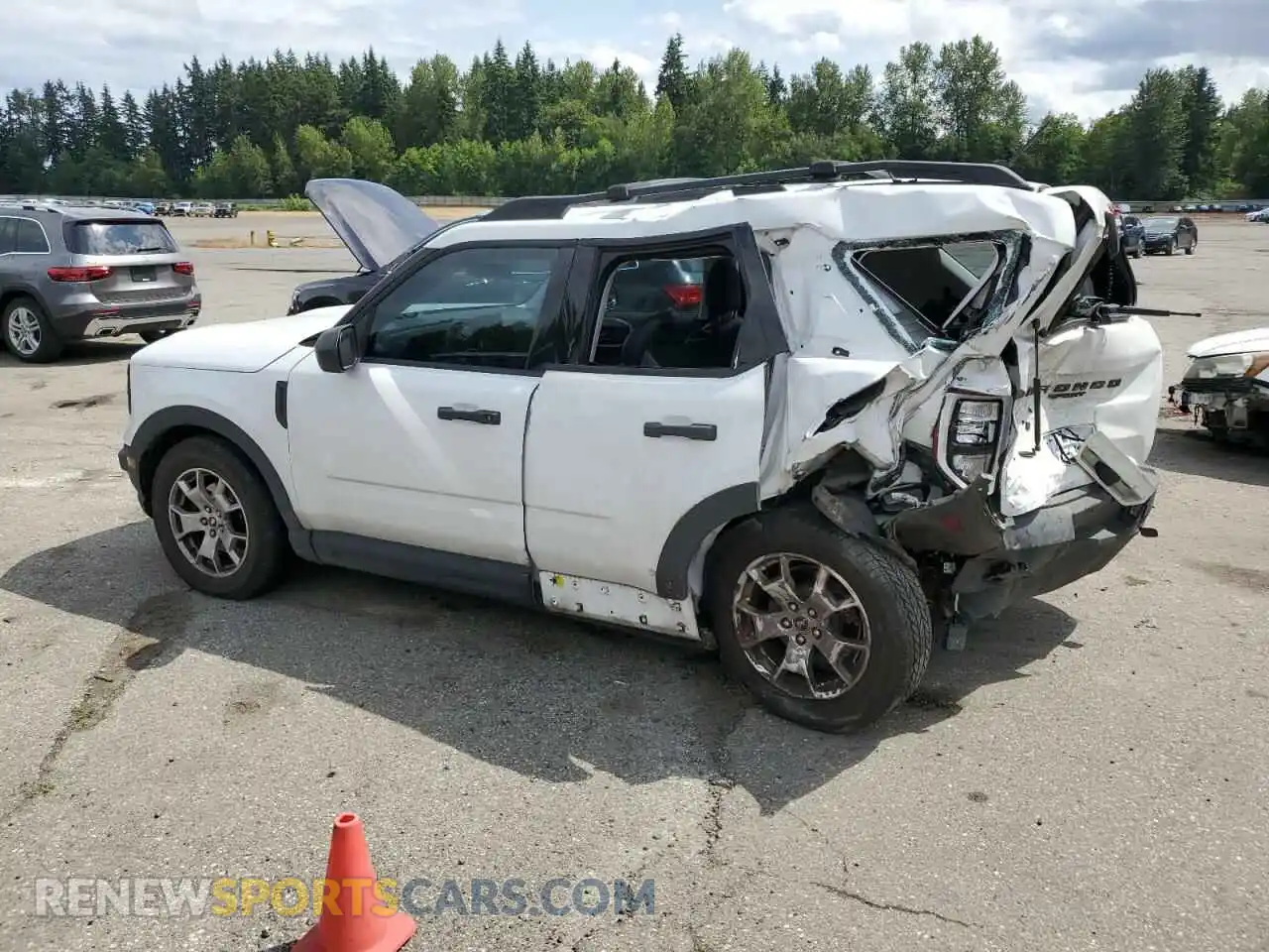 2 Photograph of a damaged car 3FMCR9A63MRA96010 FORD BRONCO 2021