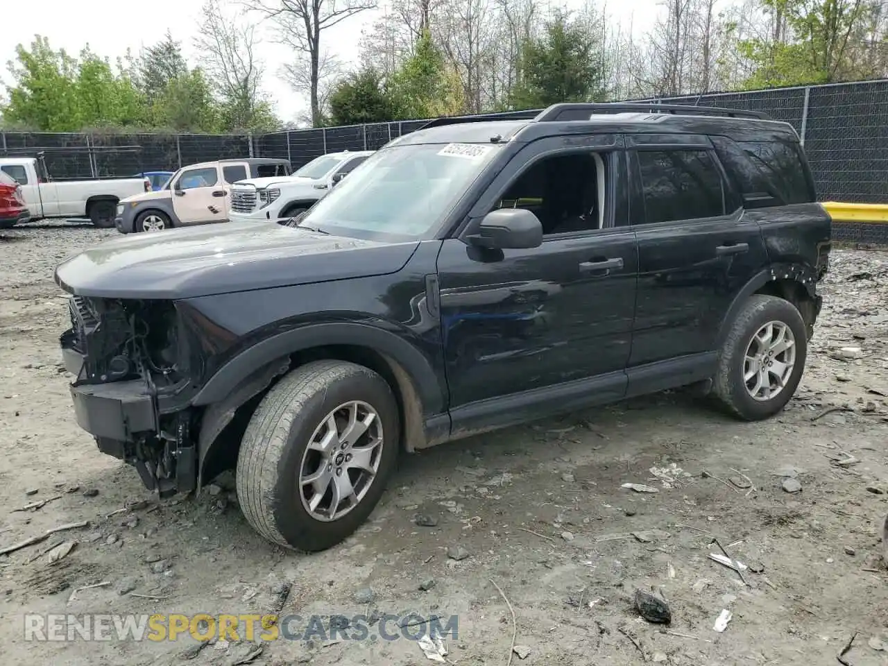 1 Photograph of a damaged car 3FMCR9A64MRA64490 FORD BRONCO 2021