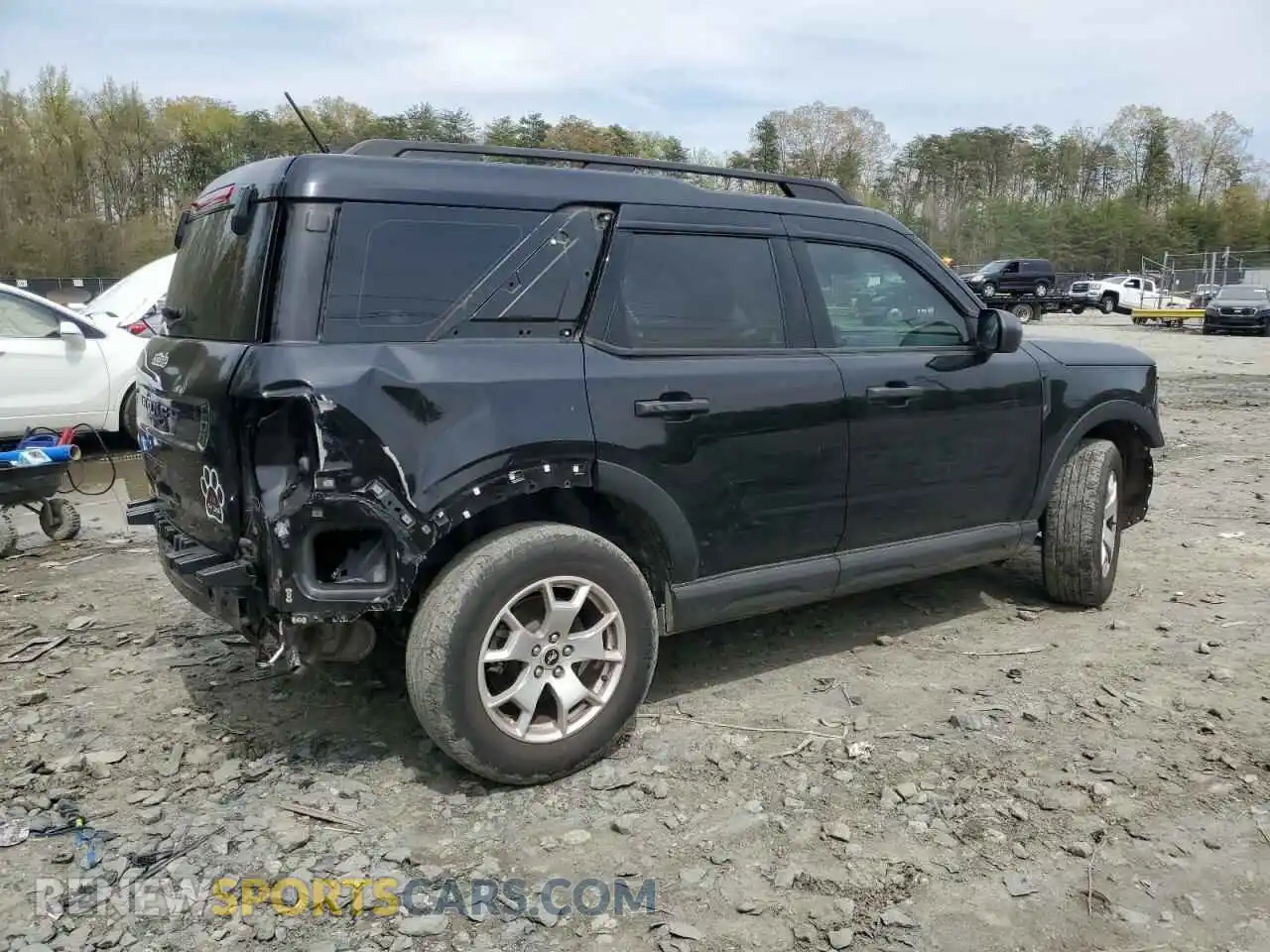 3 Photograph of a damaged car 3FMCR9A64MRA64490 FORD BRONCO 2021