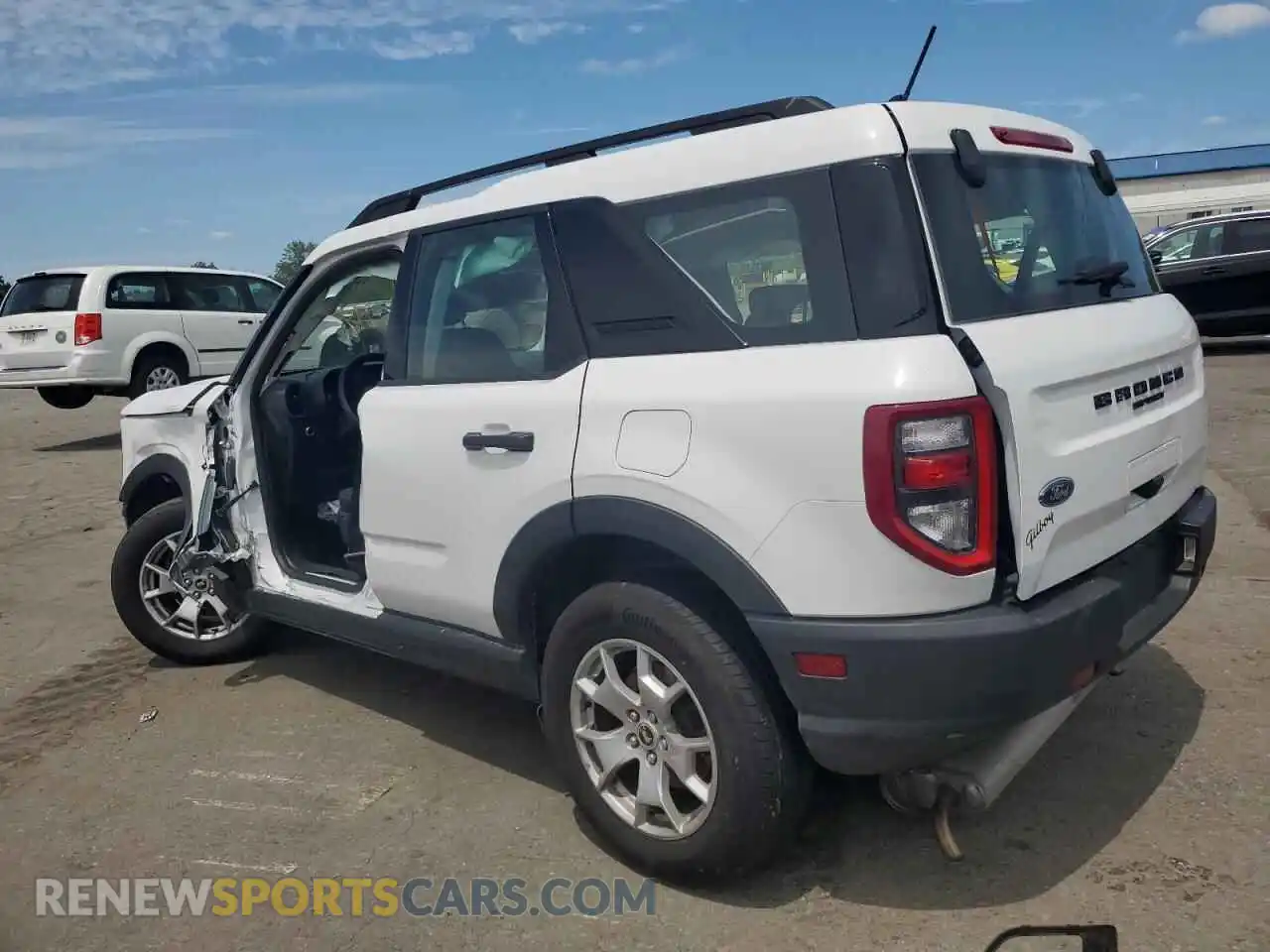 2 Photograph of a damaged car 3FMCR9A64MRA79992 FORD BRONCO 2021