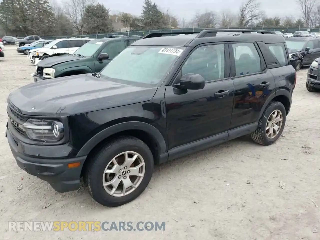 1 Photograph of a damaged car 3FMCR9A65MRA32843 FORD BRONCO 2021