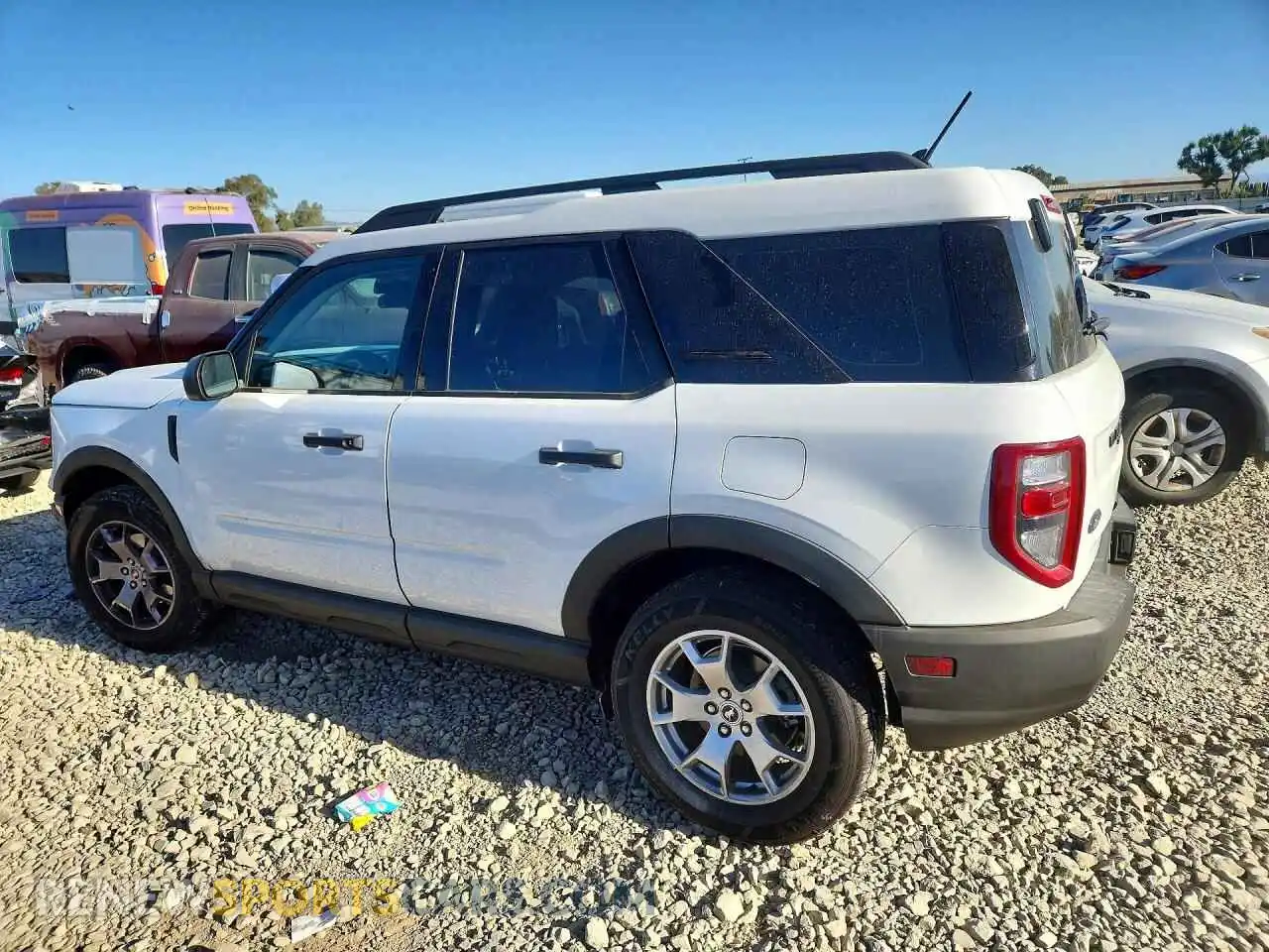 2 Photograph of a damaged car 3FMCR9A65MRA57743 FORD BRONCO 2021