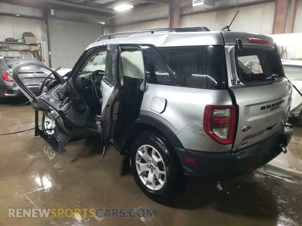 2 Photograph of a damaged car 3FMCR9A66MRA11354 FORD BRONCO 2021