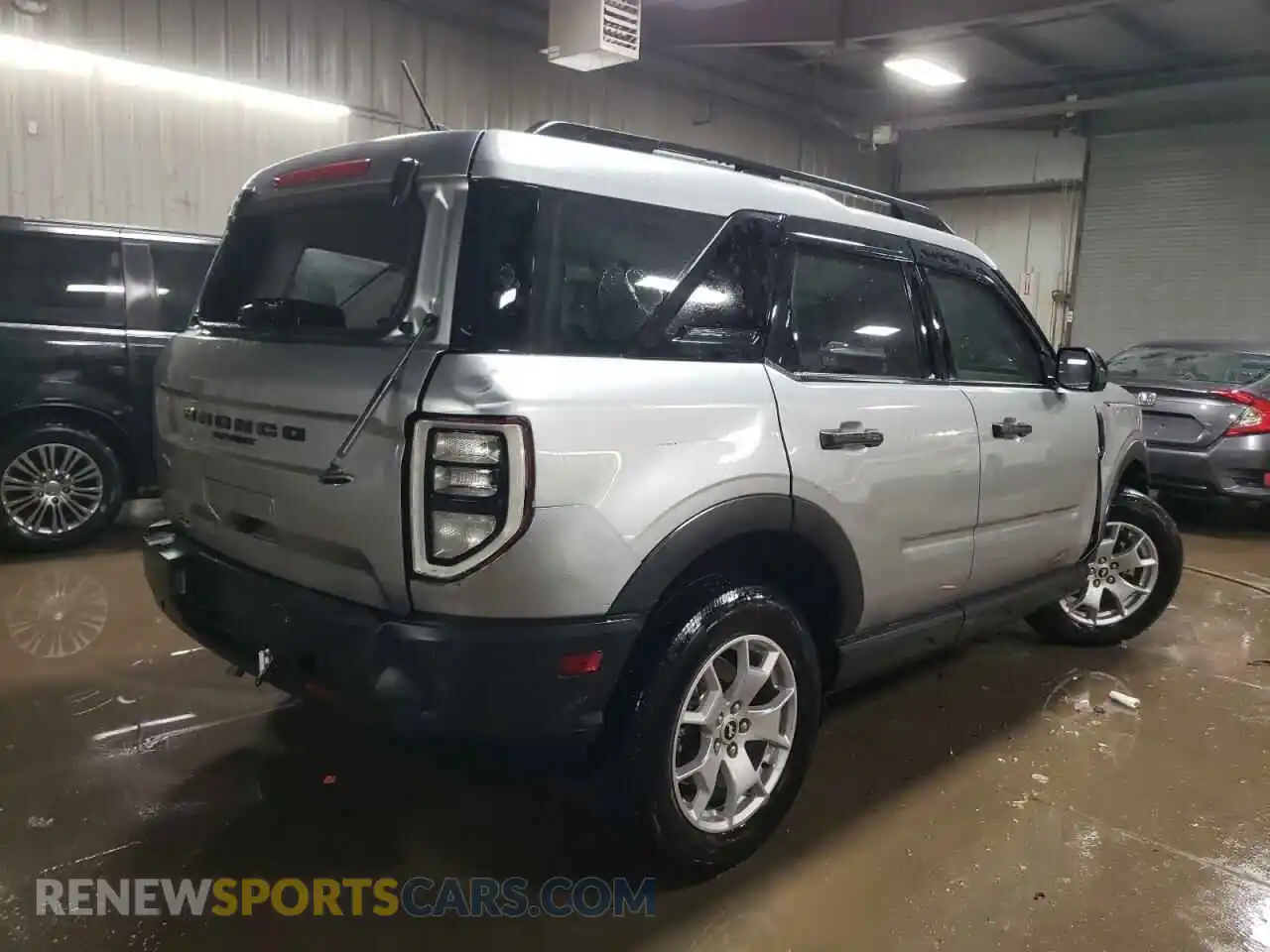 3 Photograph of a damaged car 3FMCR9A66MRA11354 FORD BRONCO 2021