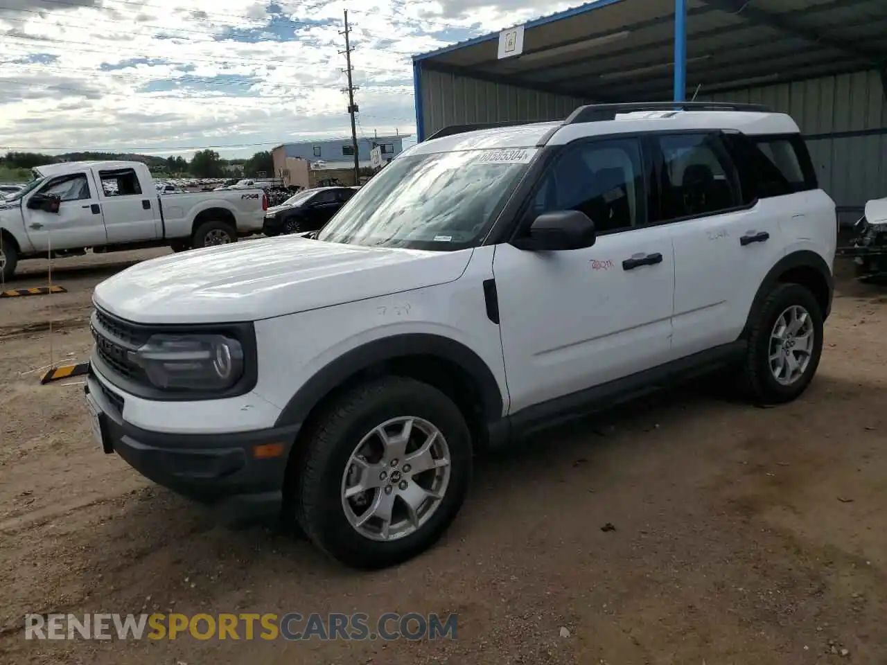 1 Photograph of a damaged car 3FMCR9A67MRA13713 FORD BRONCO 2021