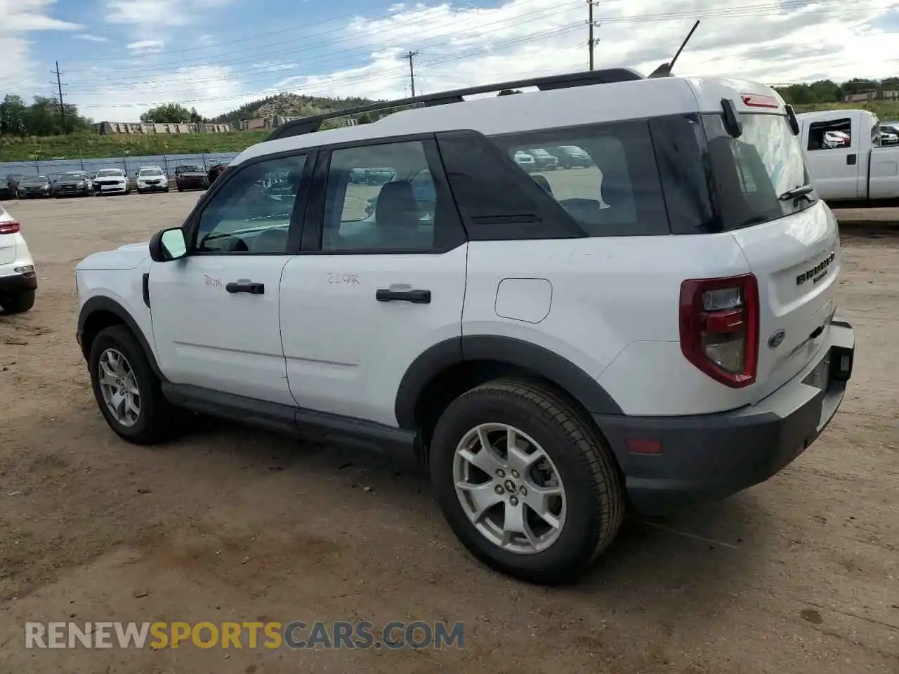 2 Photograph of a damaged car 3FMCR9A67MRA13713 FORD BRONCO 2021