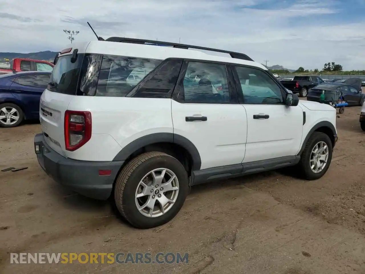 3 Photograph of a damaged car 3FMCR9A67MRA13713 FORD BRONCO 2021