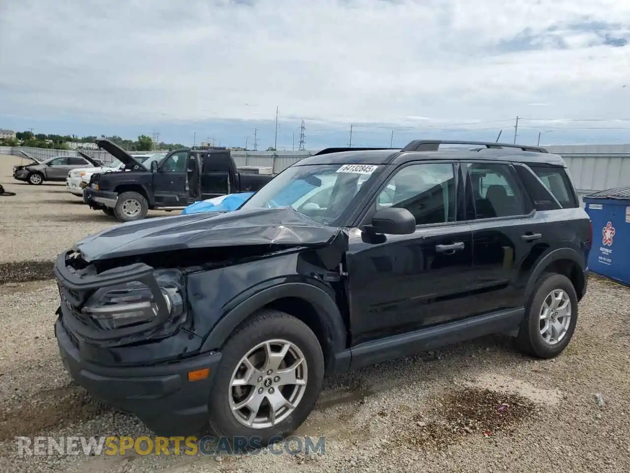 1 Photograph of a damaged car 3FMCR9A67MRA59946 FORD BRONCO 2021