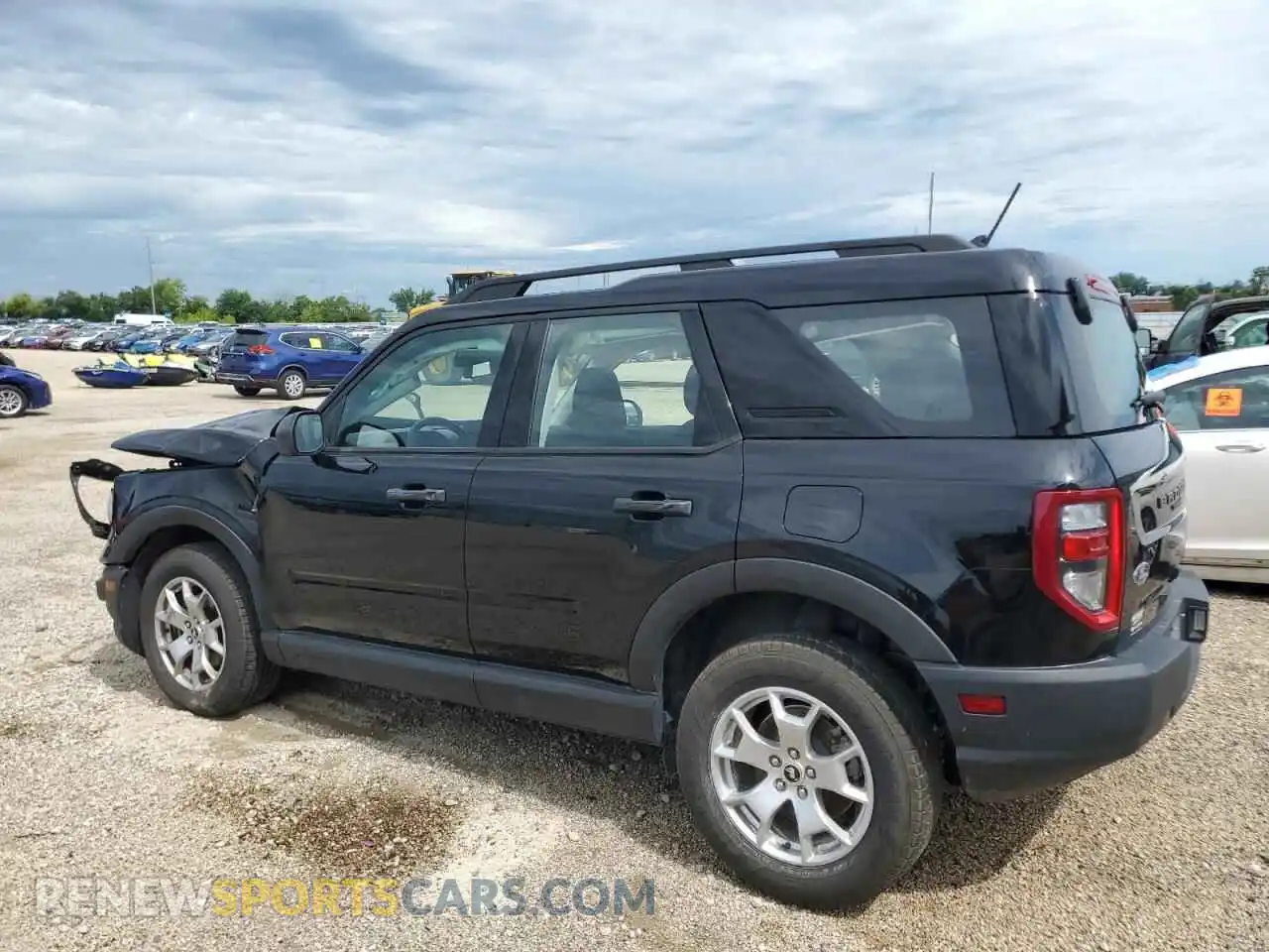 2 Photograph of a damaged car 3FMCR9A67MRA59946 FORD BRONCO 2021
