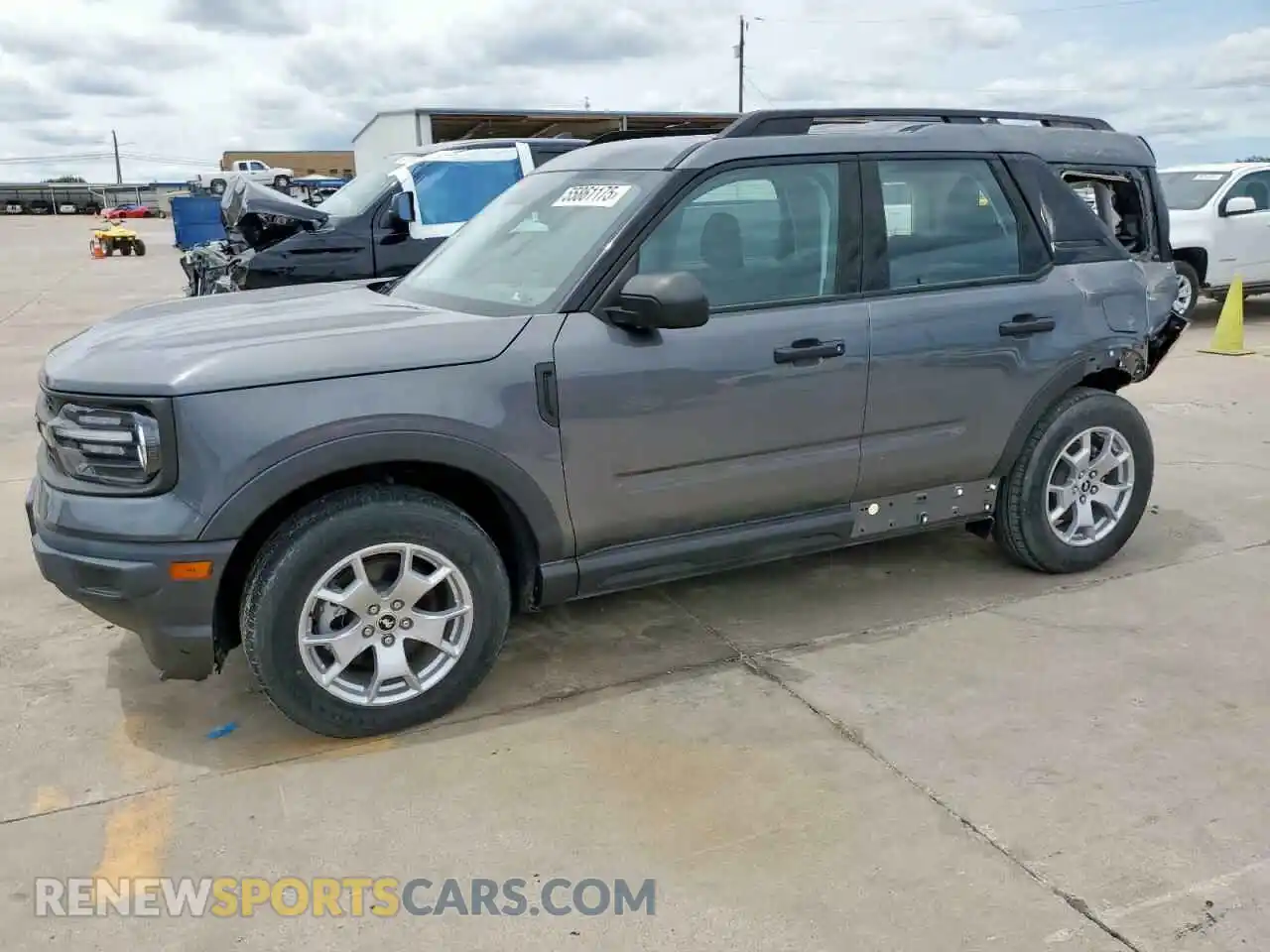 1 Photograph of a damaged car 3FMCR9A68MRA17401 FORD BRONCO 2021