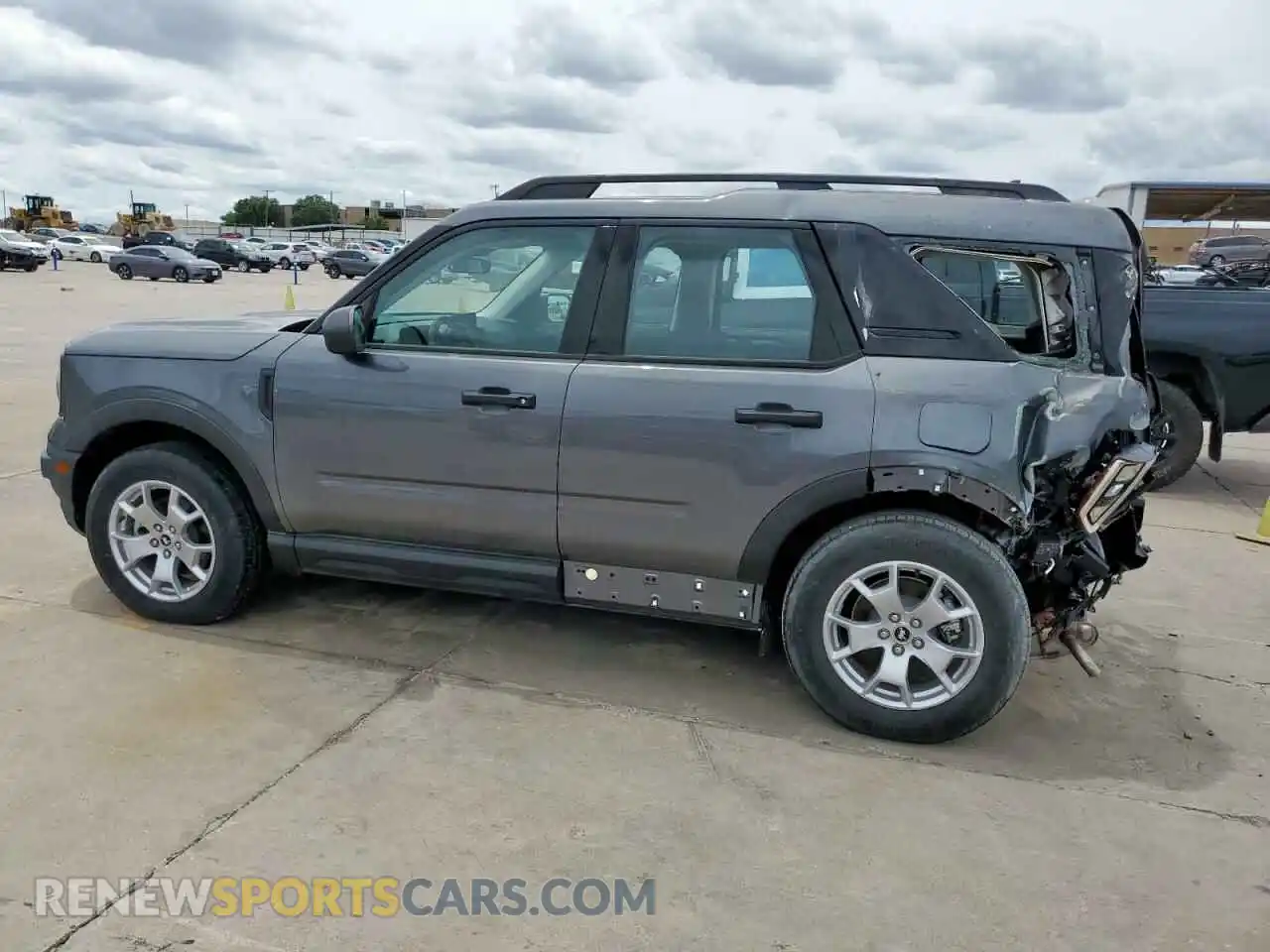 2 Photograph of a damaged car 3FMCR9A68MRA17401 FORD BRONCO 2021