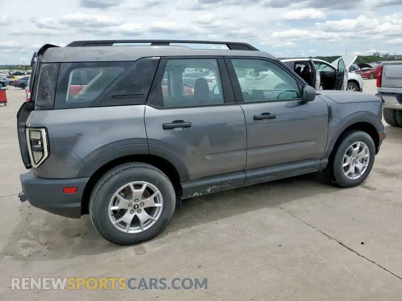 3 Photograph of a damaged car 3FMCR9A68MRA17401 FORD BRONCO 2021